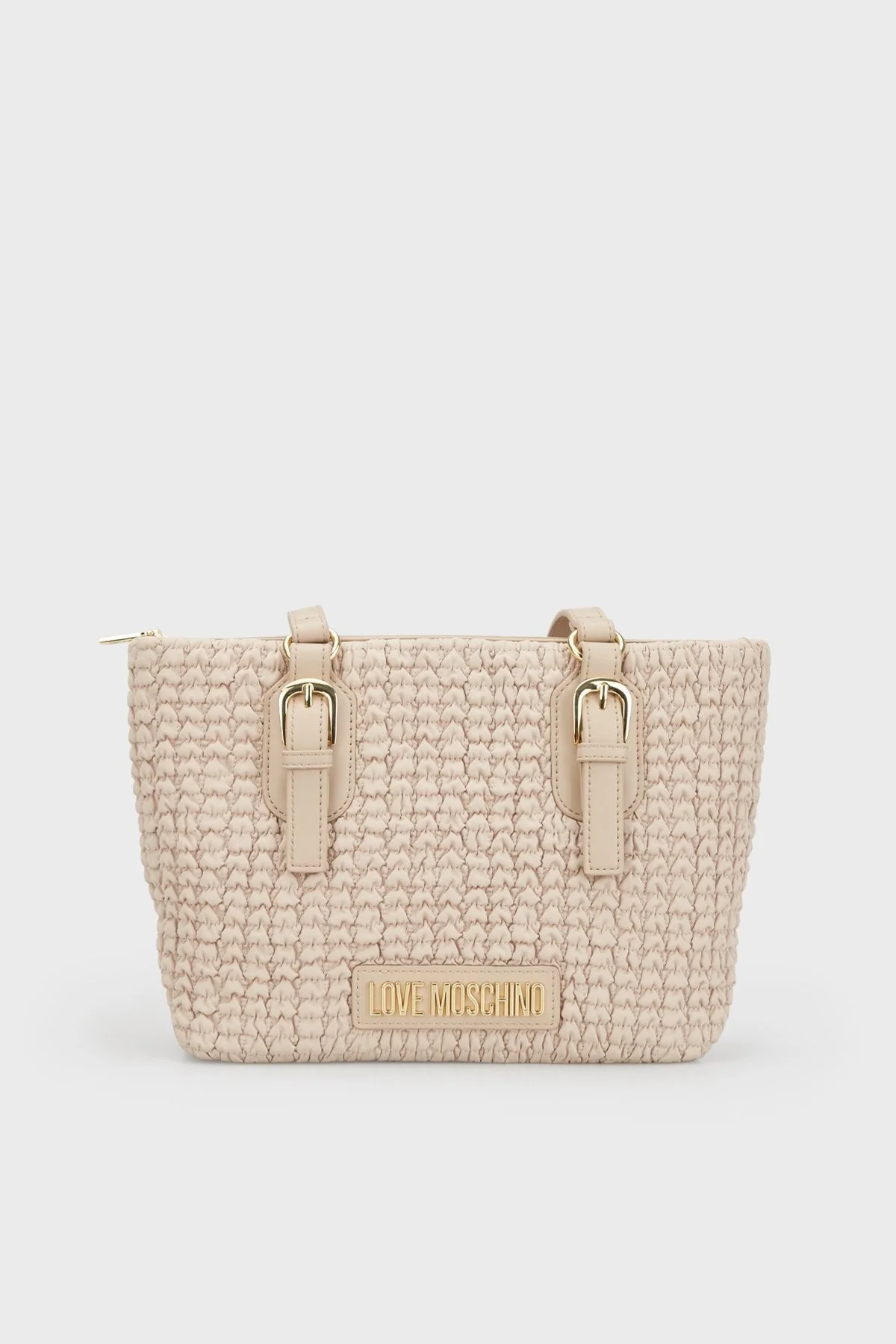 Love Moschino Logolu Omuz Askılı Bayan Çanta JC4239PP0IKB110A BEJ - 1
