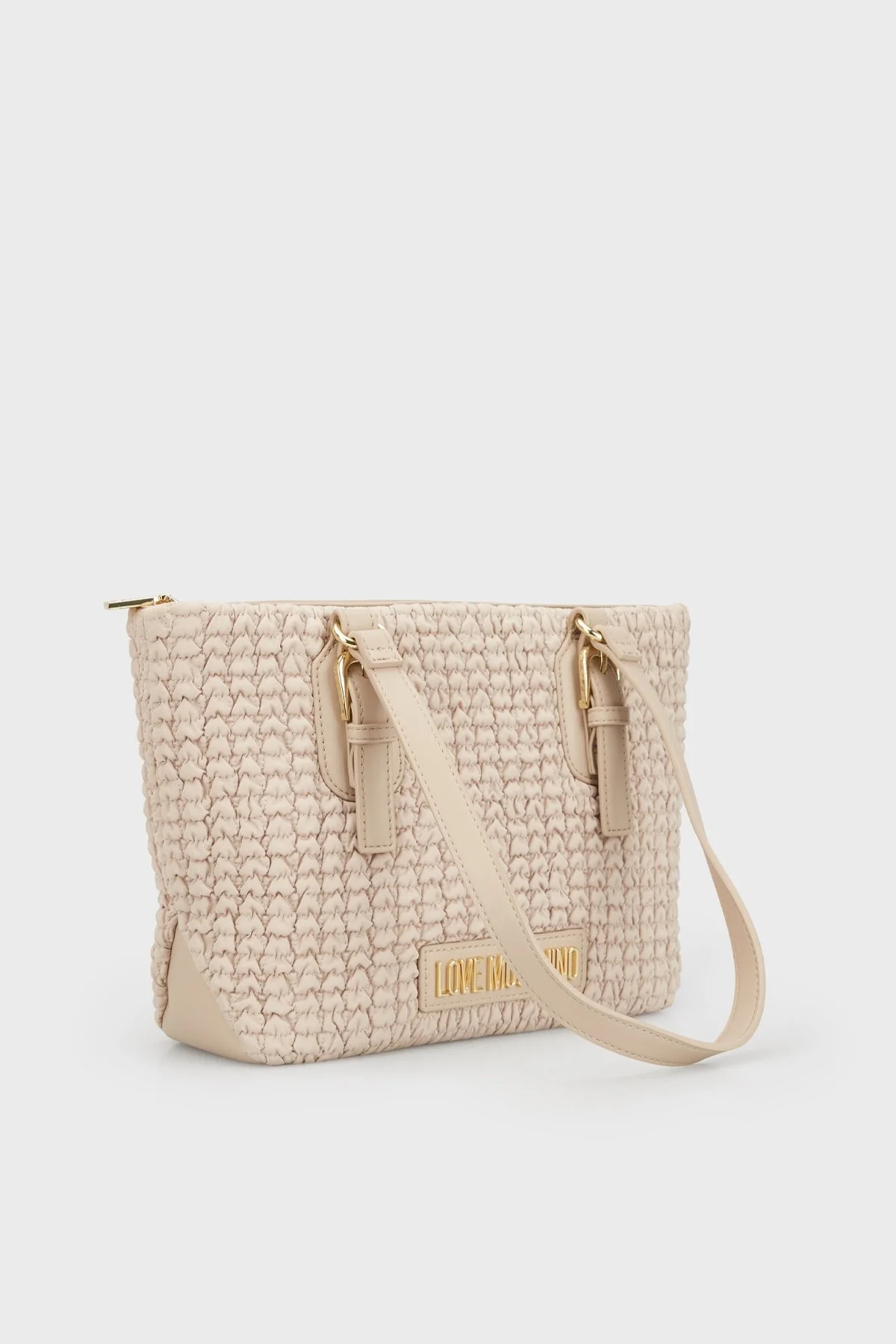 Love Moschino Logolu Omuz Askılı Bayan Çanta JC4239PP0IKB110A BEJ - 3