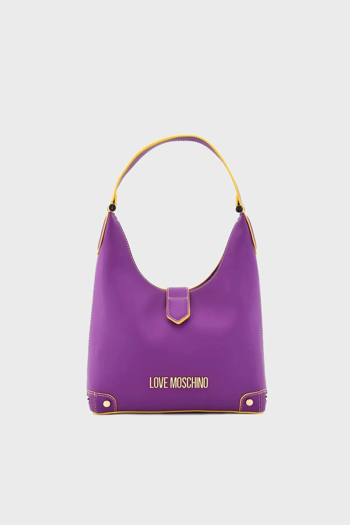 Love Moschino Logolu Omuz Askılı Bayan Çanta JC4248PP0IKU0650 MOR - 1