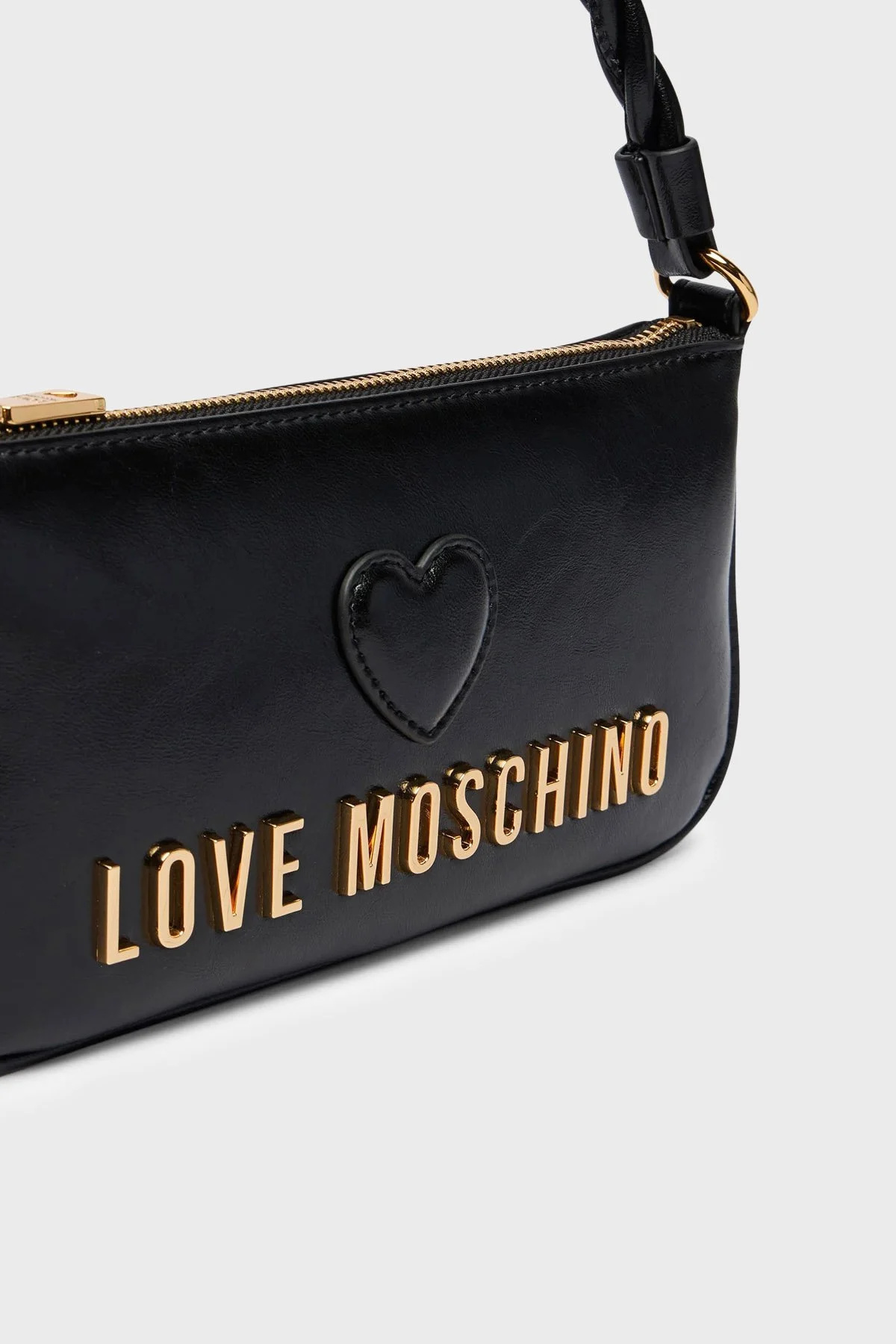Love Moschino Logolu Omuz Askılı Kadın Çanta JC4132PP1PL1100A Siyah - 6