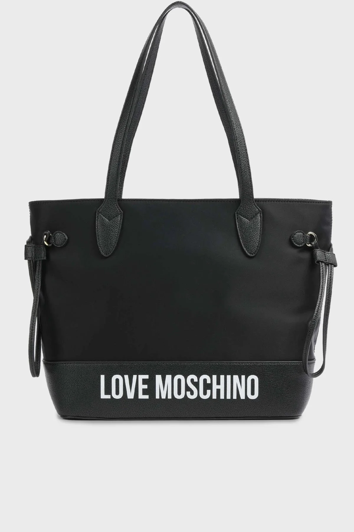 Love Moschino Logolu Omuz Askılı Tote Bayan Çanta JC4250PP0IKE100A SİYAH - 1