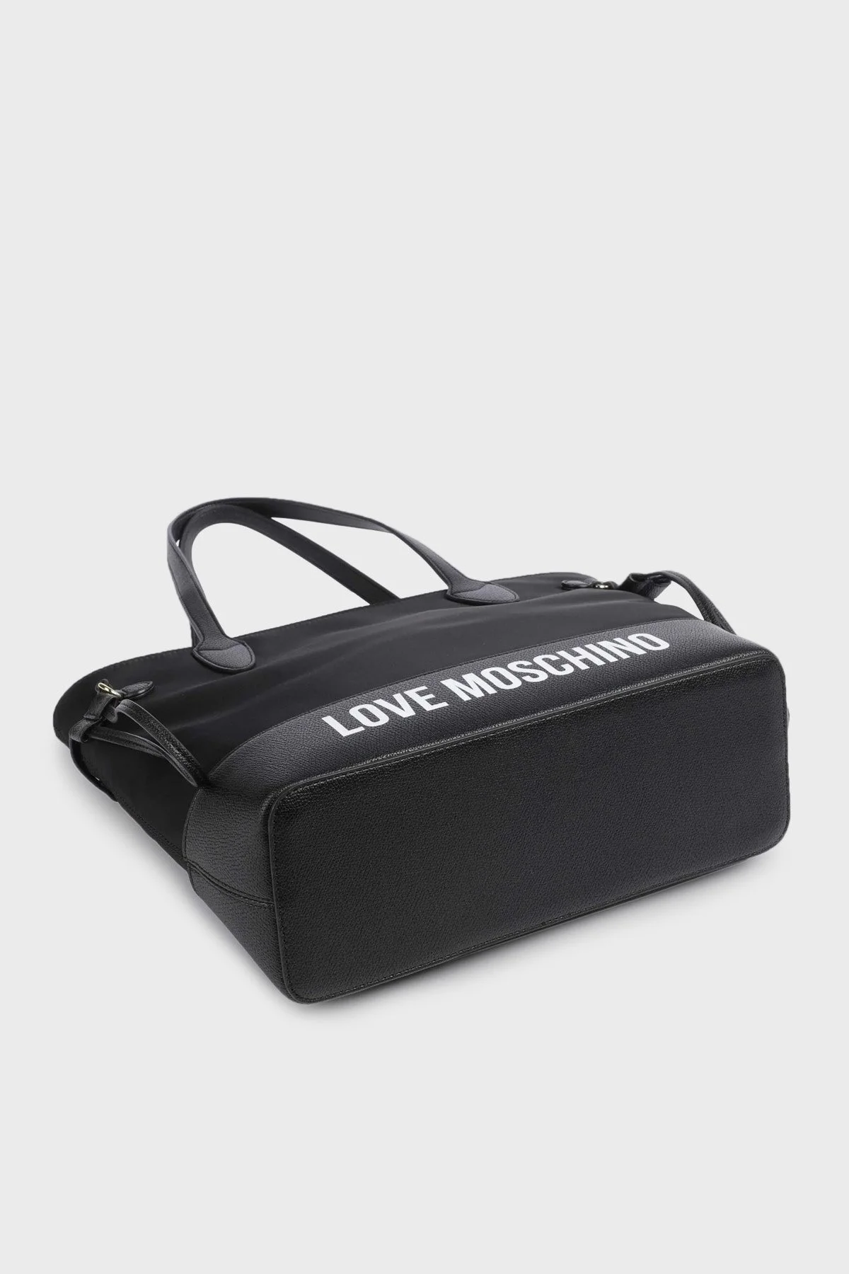 Love Moschino Logolu Omuz Askılı Tote Bayan Çanta JC4250PP0IKE100A SİYAH - 4