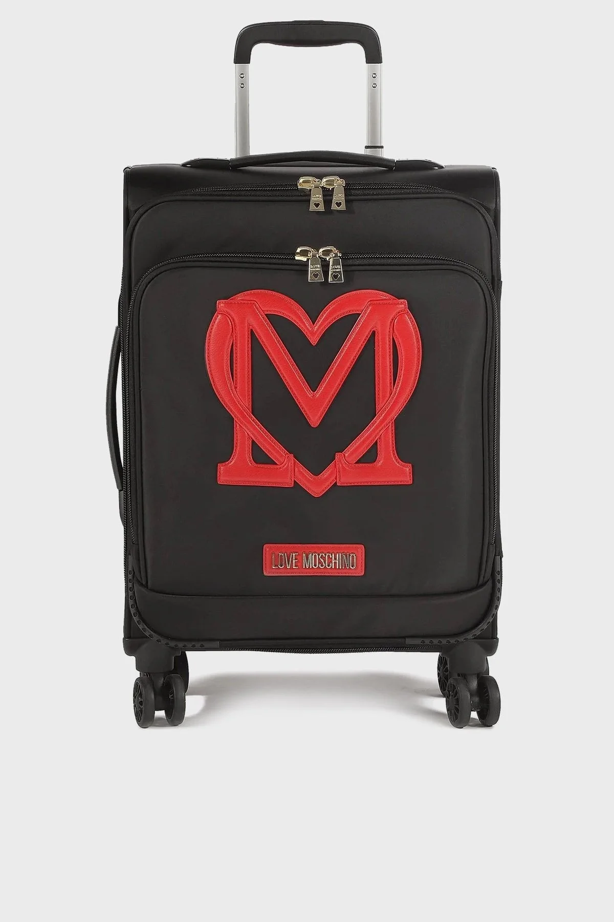 Love Moschino Logolu Orta Boy Bayan Valiz JC5101PP1GKX000B SİYAH - 1