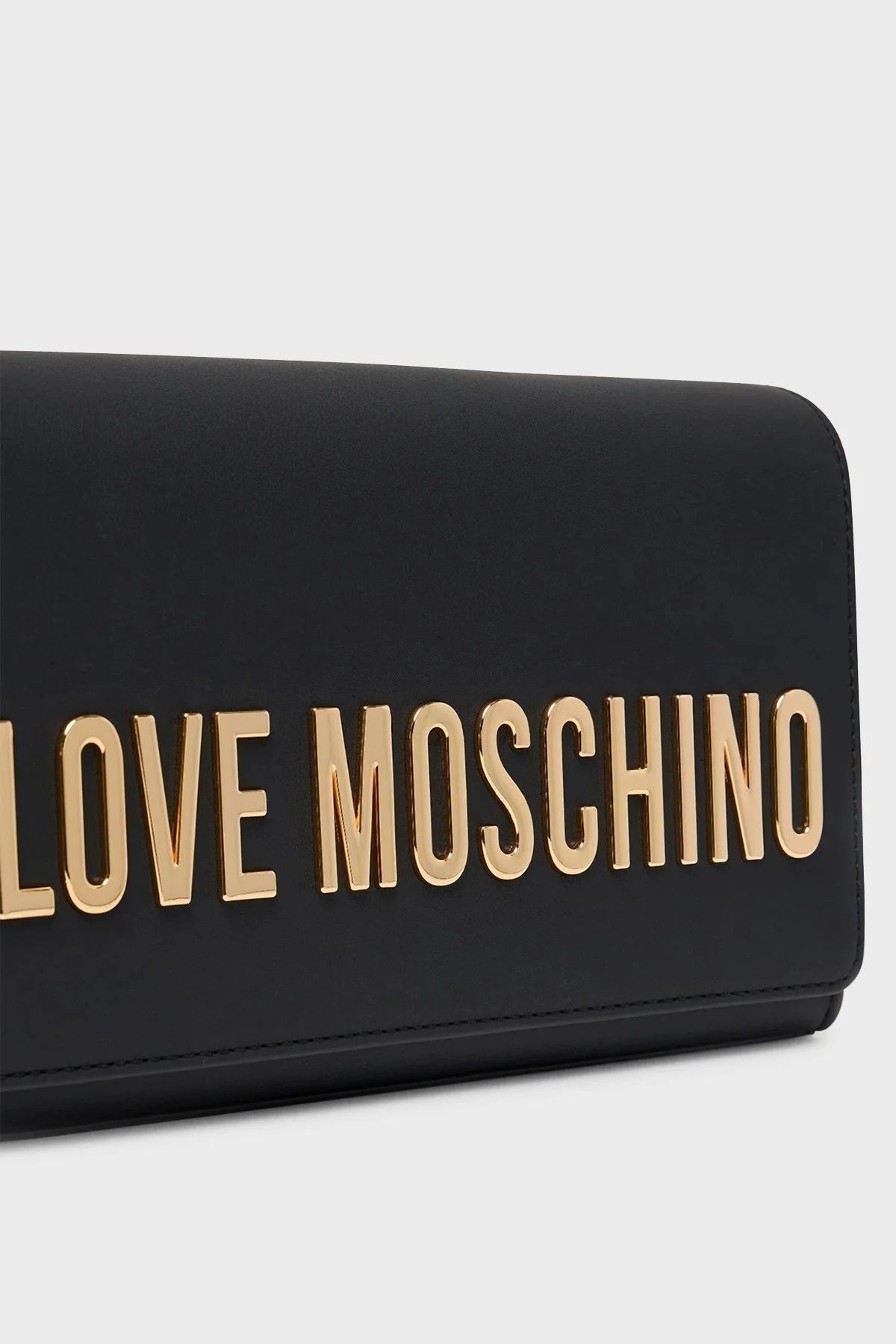 Love Moschino Logolu Sabit Zincir Askılı Bayan Çanta JC4103PP1NKD0000 SİYAH - 6