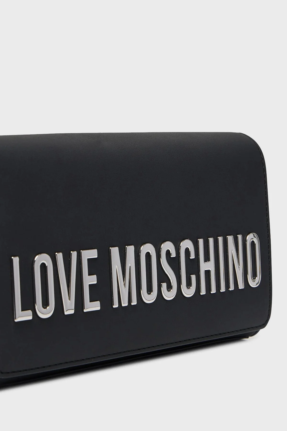Love Moschino Logolu Sabit Zincir Askılı Bayan Çanta JC4103PP1NKD000B SİYAH - 6