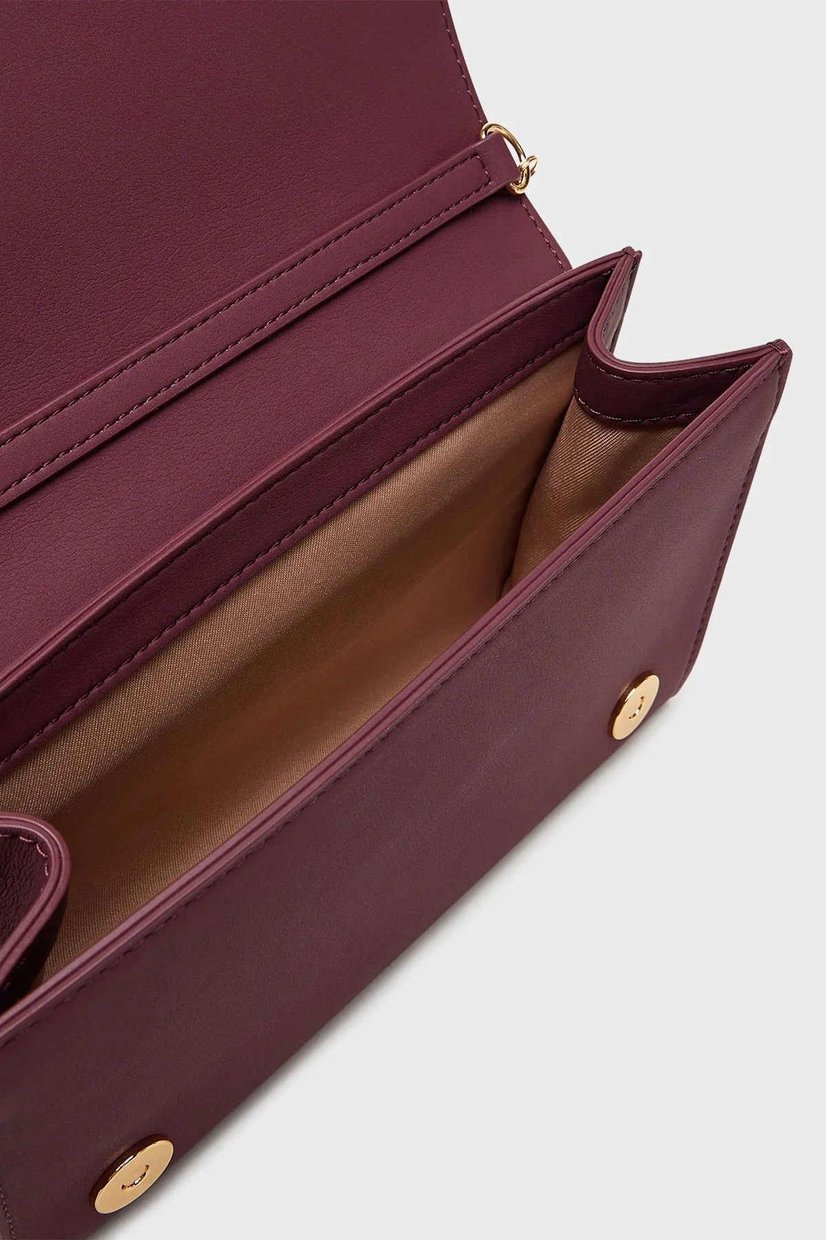 Love Moschino Logolu Sabit Zincir Askılı Bayan Çanta JC4103PP1NKD0552 MOR - 4