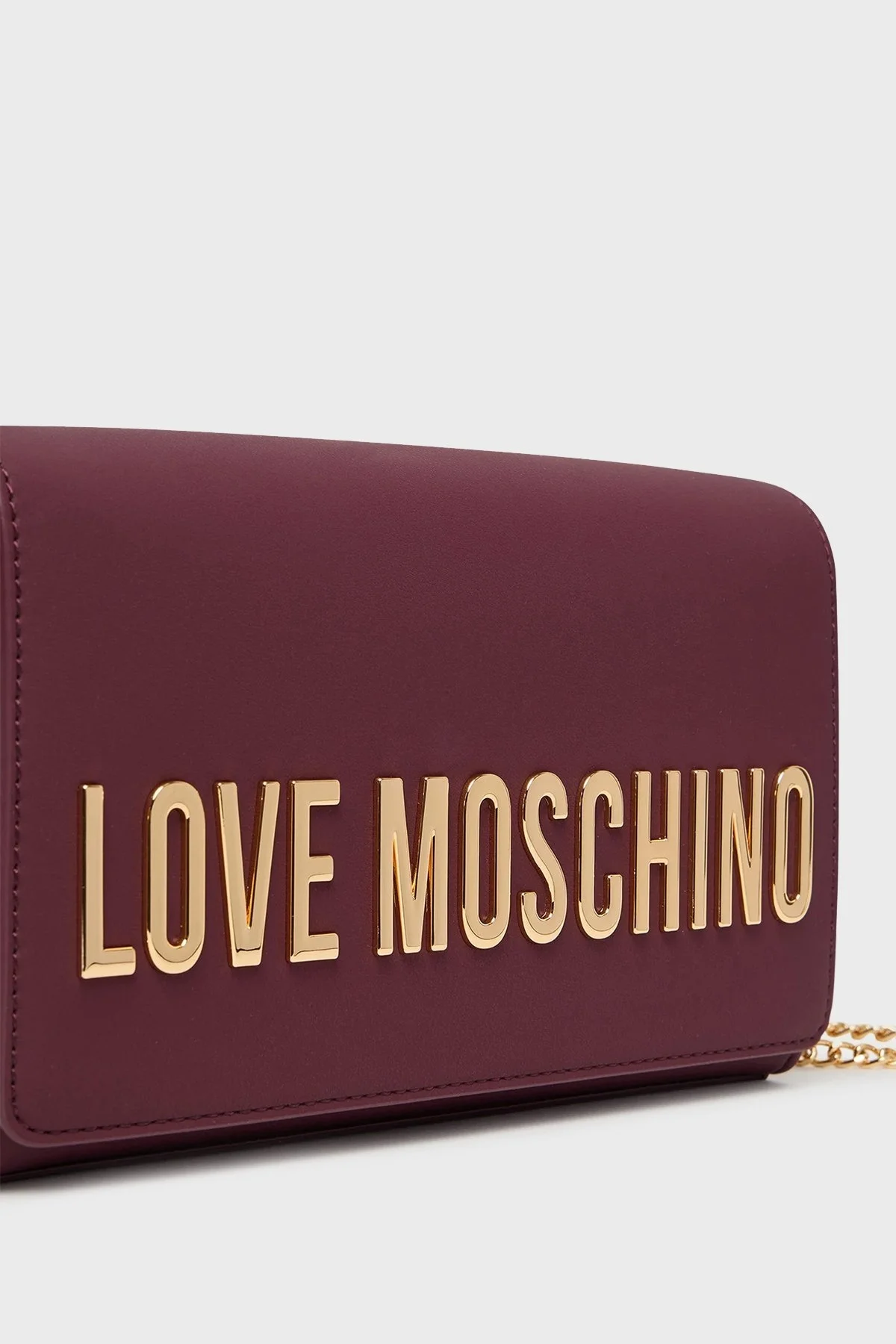 Love Moschino Logolu Sabit Zincir Askılı Bayan Çanta JC4103PP1NKD0552 MOR - 6