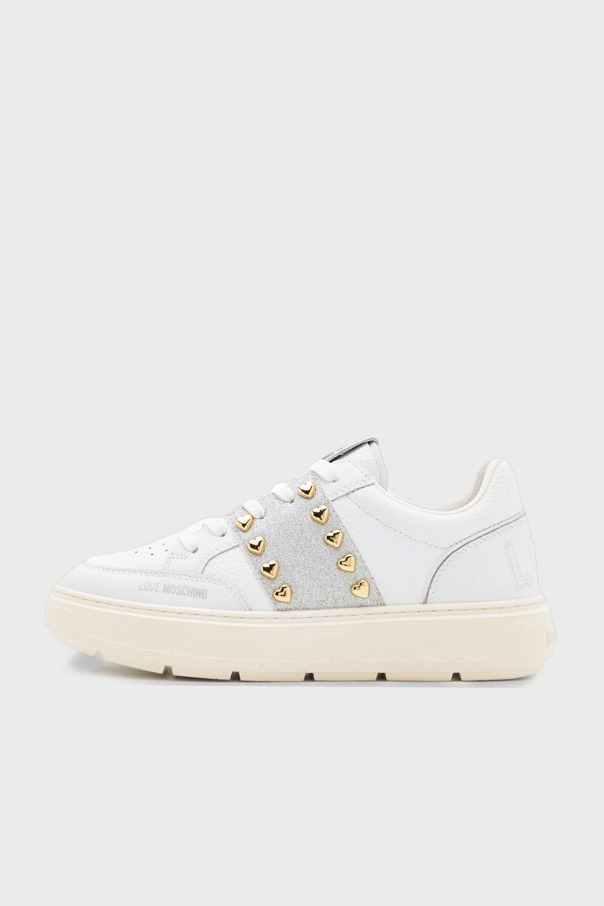 Love Moschino Logolu Sneaker Bayan Ayakkabı JA15284G1IJC610A BEYAZ - 1