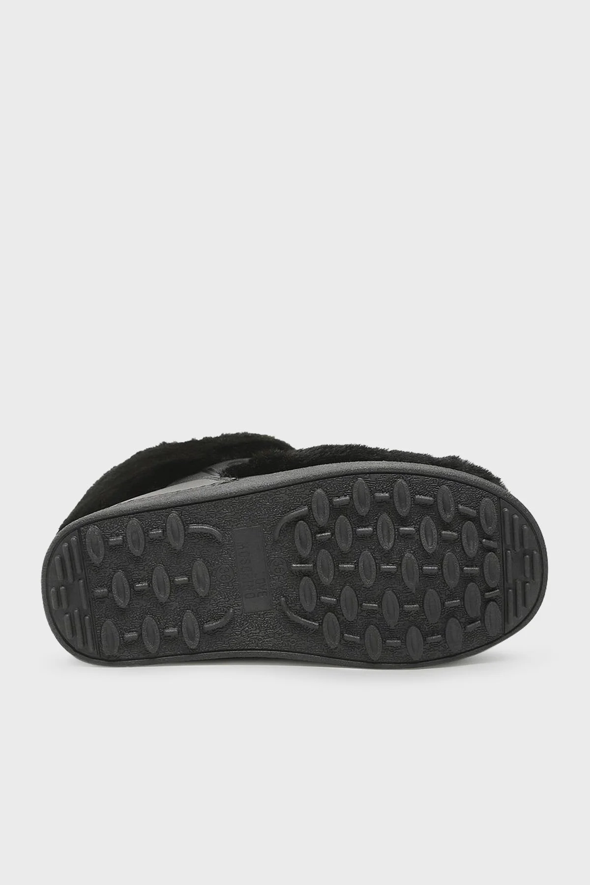 Love Moschino Logolu Suni Kürklü Bayan Kar Botu JA24432G0FIT2000 SİYAH - 4