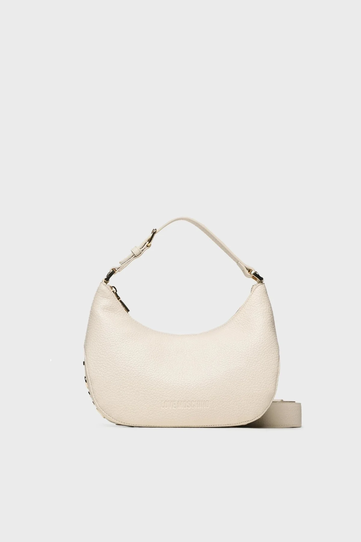 Love Moschino Logolu Uzatma Askılı Bayan Çanta JC4018PP1HLT0110 EKRU - 1