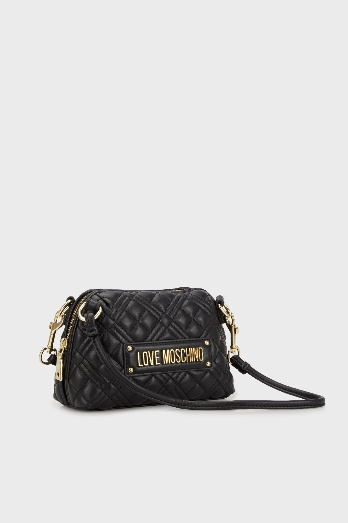 Love Moschino Logolu Uzatma Askılı Omuz Bayan Çanta JC4064PP1HLA0000 SİYAH - 2