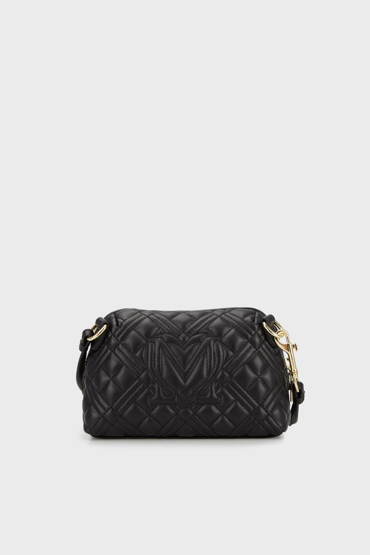 Love Moschino Logolu Uzatma Askılı Omuz Bayan Çanta JC4064PP1HLA0000 SİYAH - 4