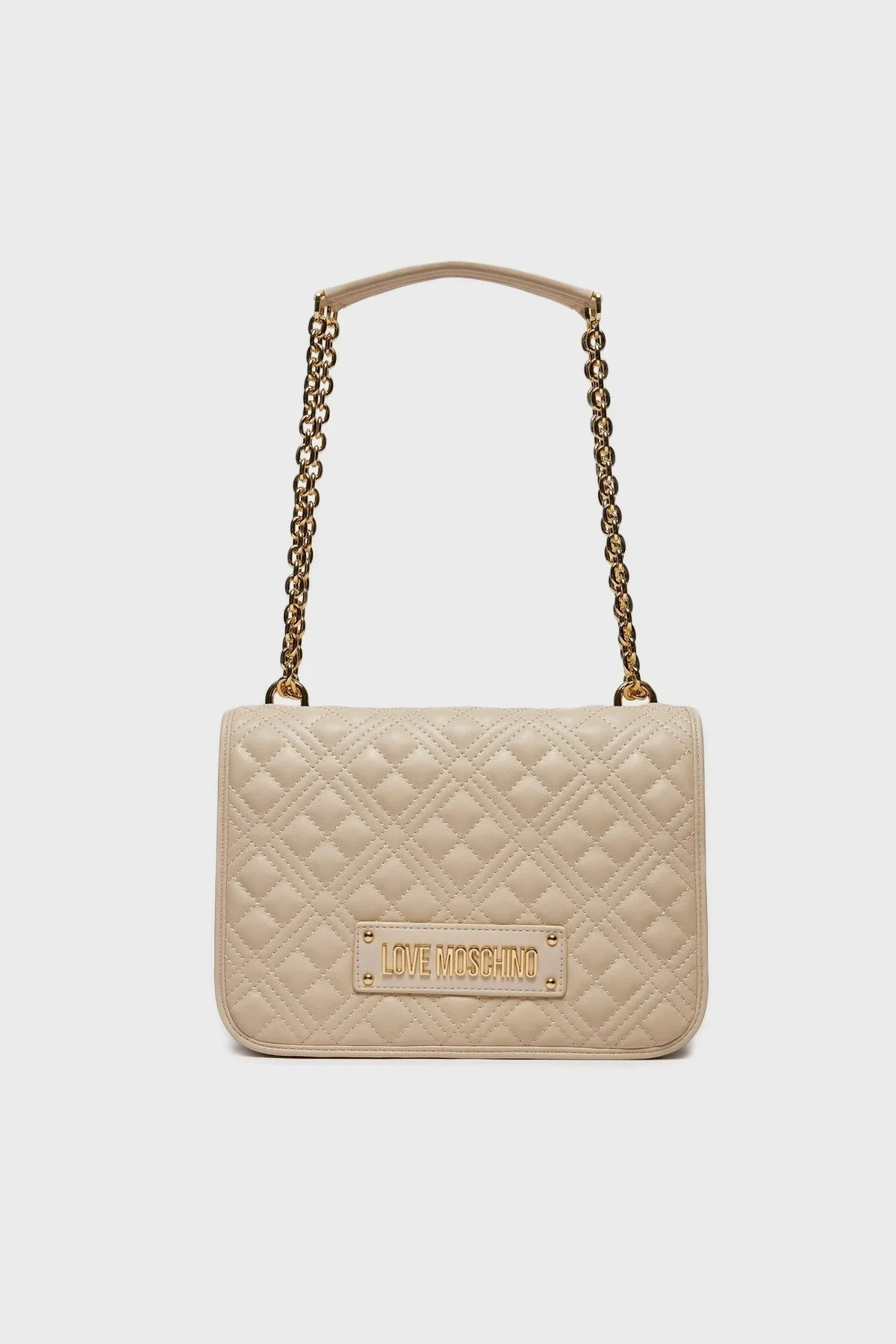 Love Moschino Logolu Zincir Askılı Bayan Çanta JC4000PP0ILA0110 TAŞ - 3