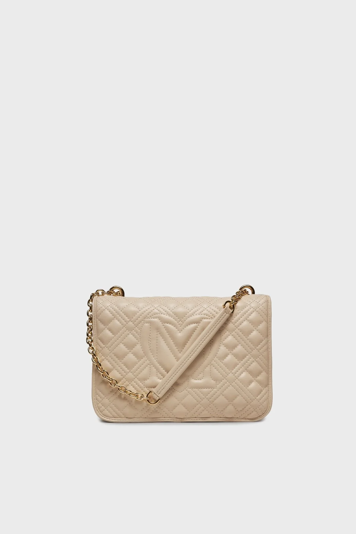 Love Moschino Logolu Zincir Askılı Bayan Çanta JC4000PP0ILA0110 TAŞ - 5