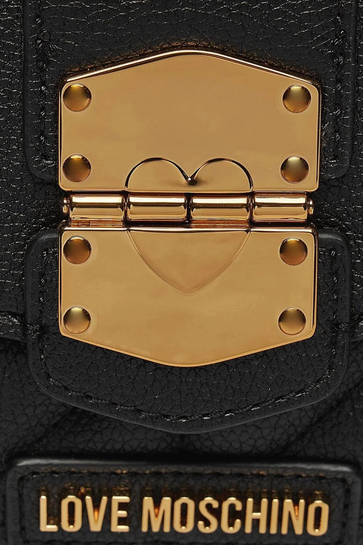 Love Moschino Logolu Zincir Askılı Bayan Çanta JC4053PP1ILI0000 SİYAH - 5