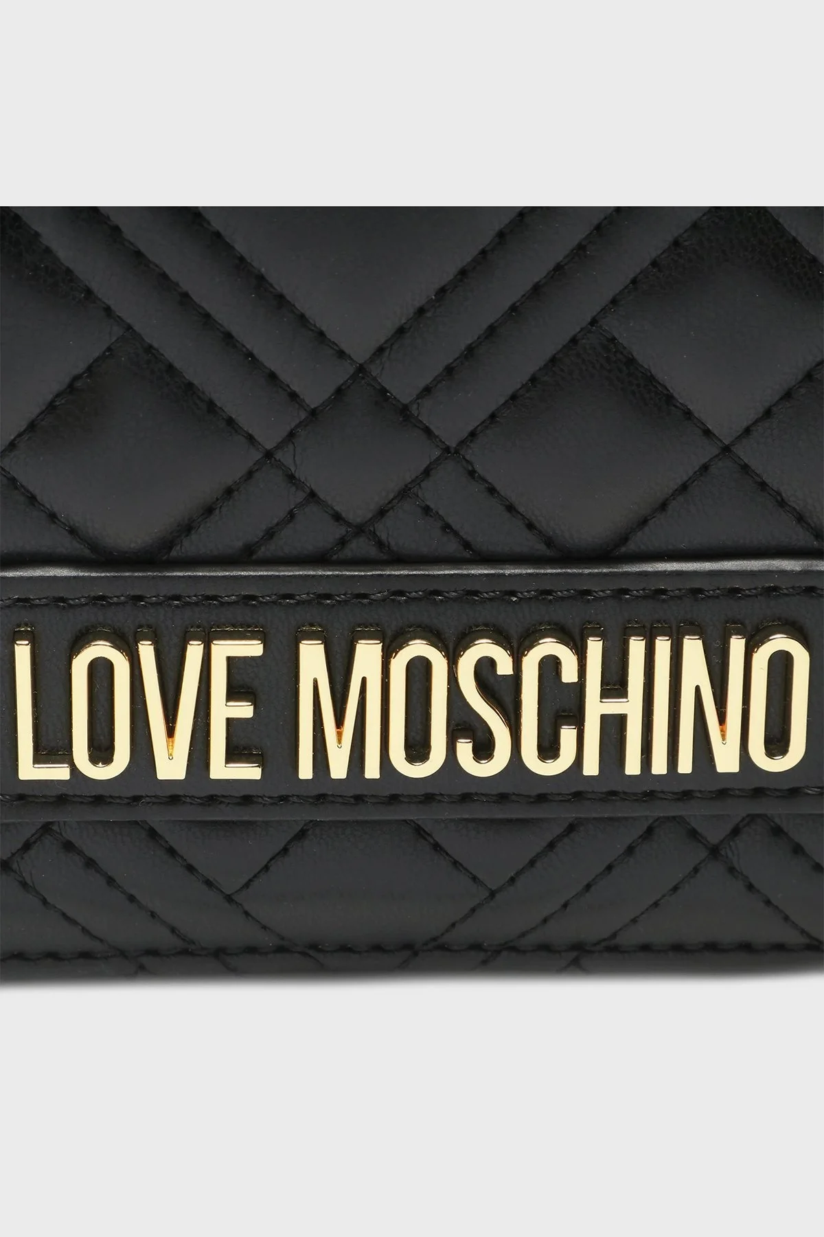 Love Moschino Logolu Zincir Askılı Bayan Çanta JC4079PP0HLA0000 SİYAH - 2