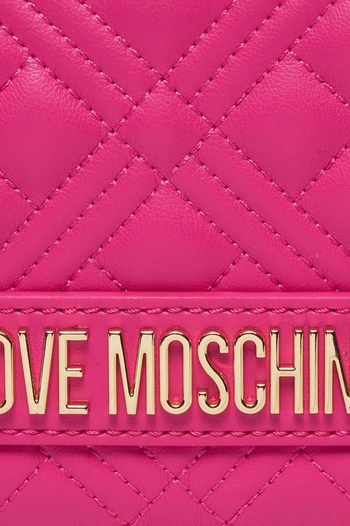 Love Moschino Logolu Zincir Askılı Bayan Çanta JC4079PP0HLA0604 FUŞYA - 2