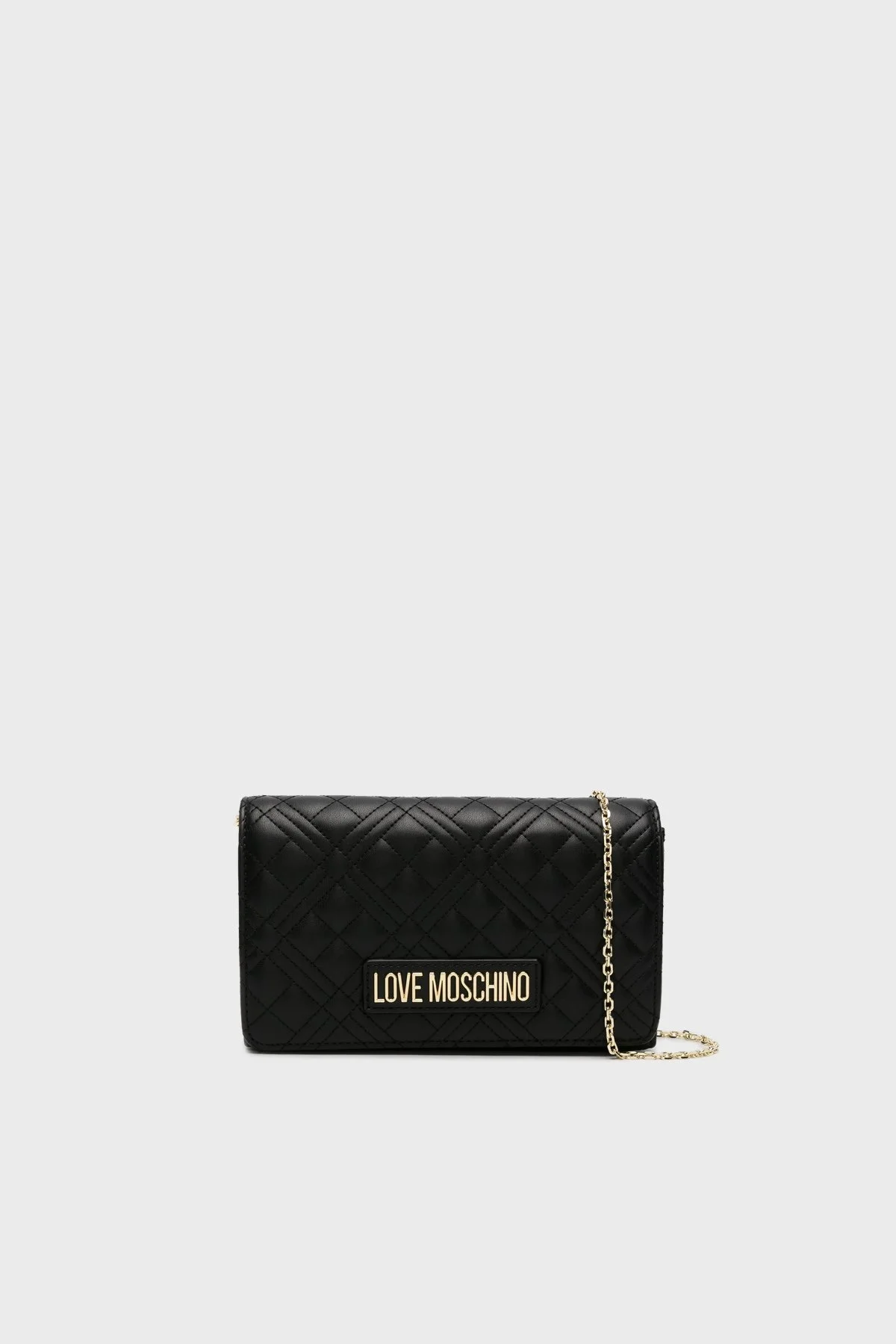 Love Moschino Logolu Zincir Askılı Bayan Çanta JC4079PP1ILA0000 SİYAH - 1