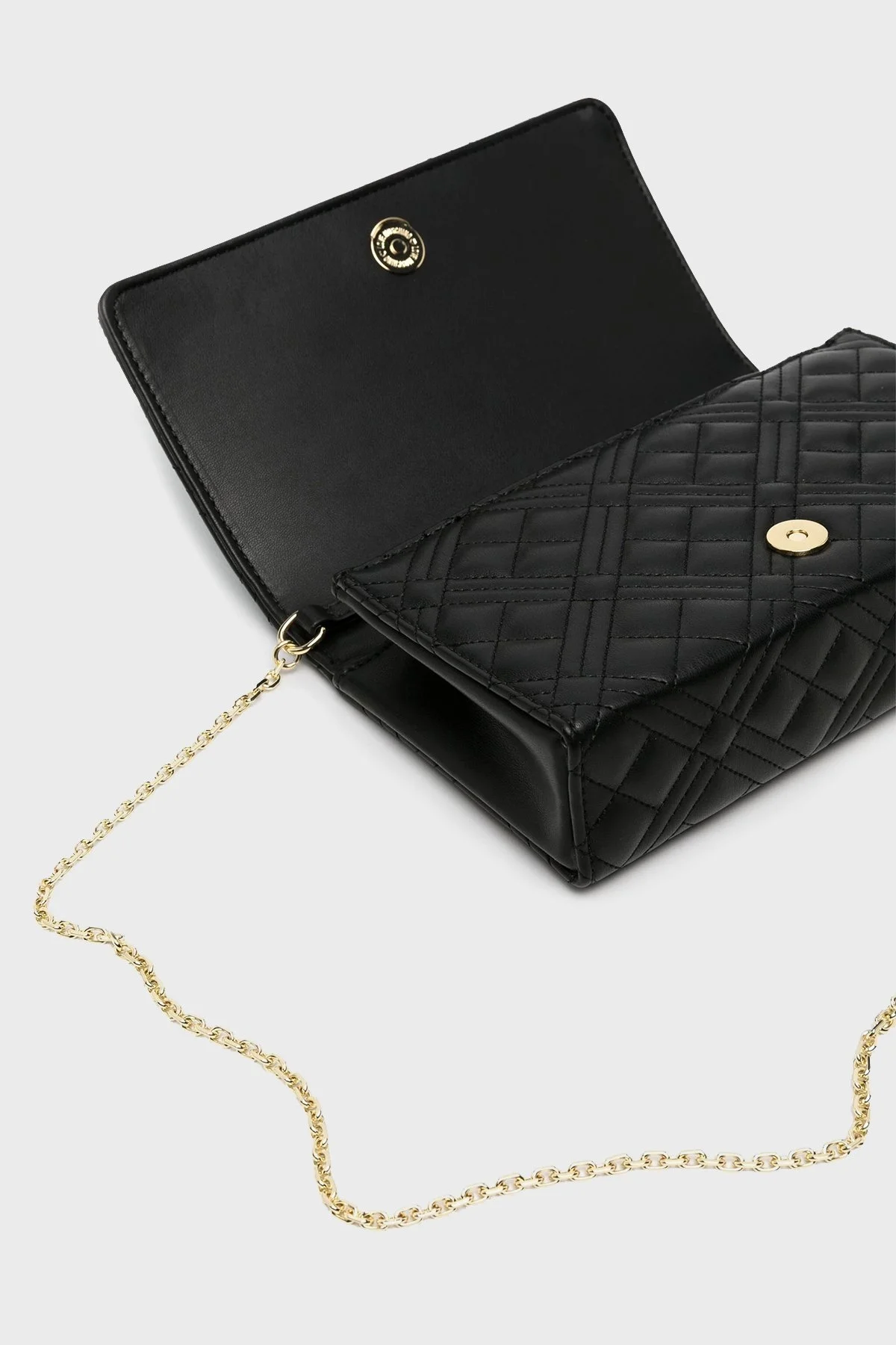Love Moschino Logolu Zincir Askılı Bayan Çanta JC4079PP1ILA0000 SİYAH - 4