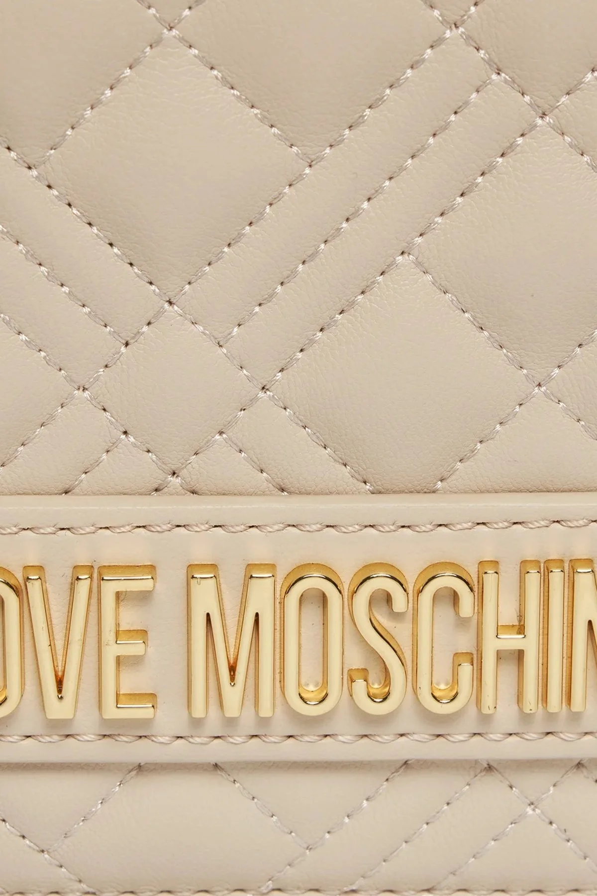 Love Moschino Logolu Zincir Askılı Bayan Çanta JC4079PP1ILA0110 BEJ - 4