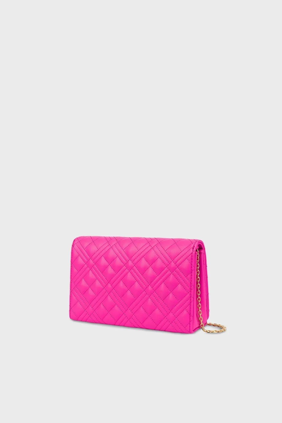 Love Moschino Logolu Zincir Askılı Bayan Çanta JC4079PP1ILA0615 FUŞYA - 2