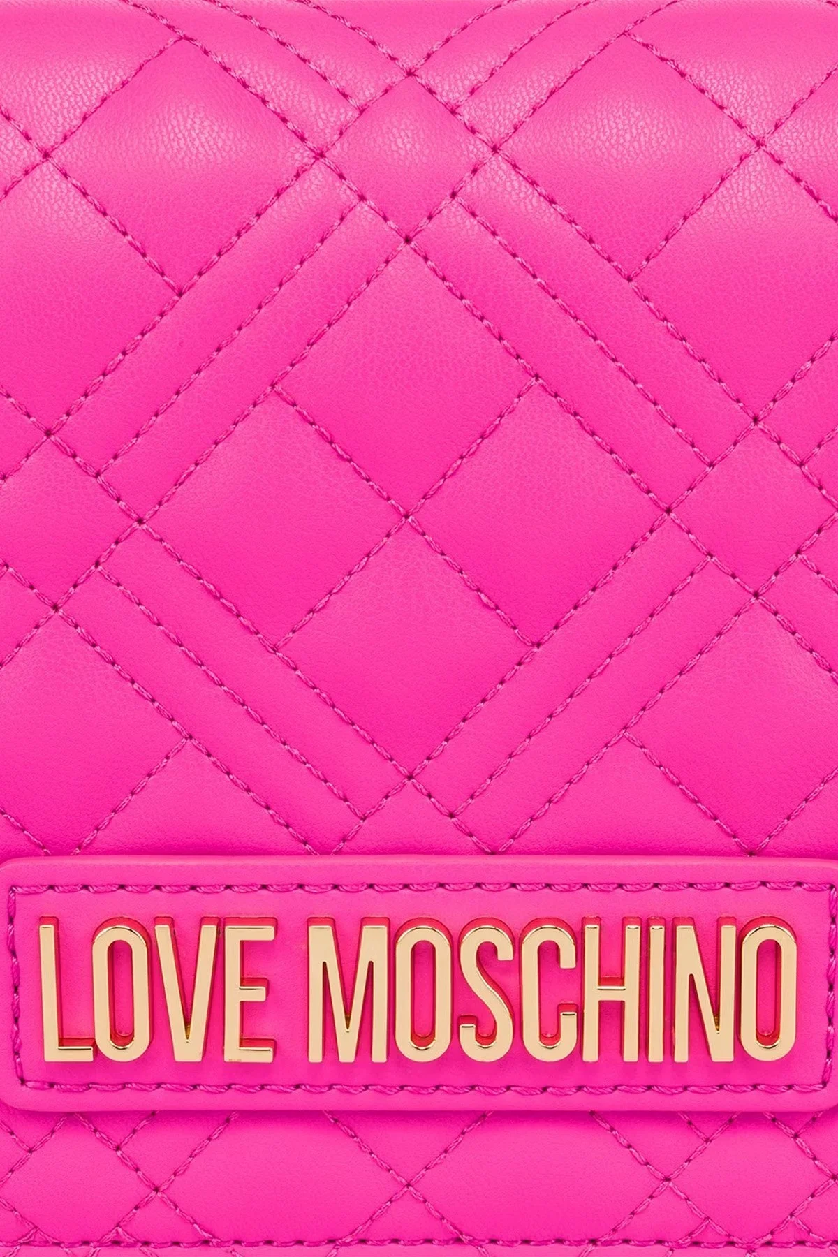 Love Moschino Logolu Zincir Askılı Bayan Çanta JC4079PP1ILA0615 FUŞYA - 4