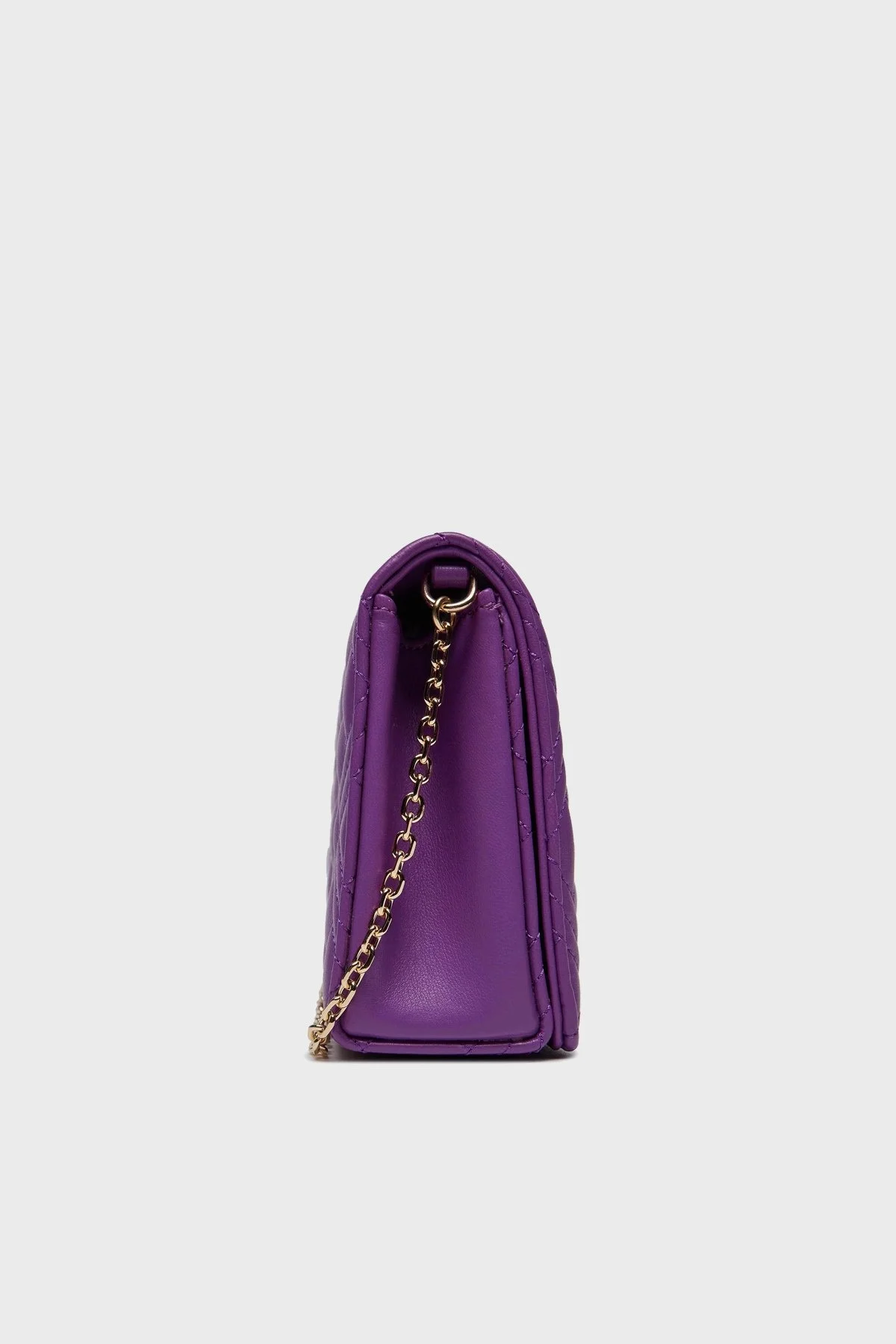 Love Moschino Logolu Zincir Askılı Bayan Çanta JC4079PP1ILA0650 MOR - 4