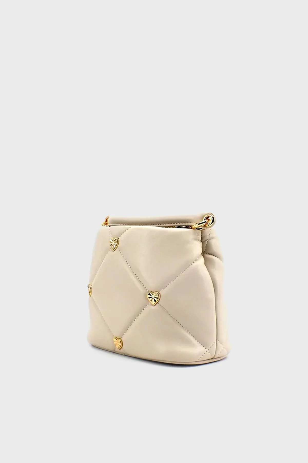 Love Moschino Logolu Zincir Askılı Bayan Çanta JC4082PP1GLZ0110 BEJ - 3