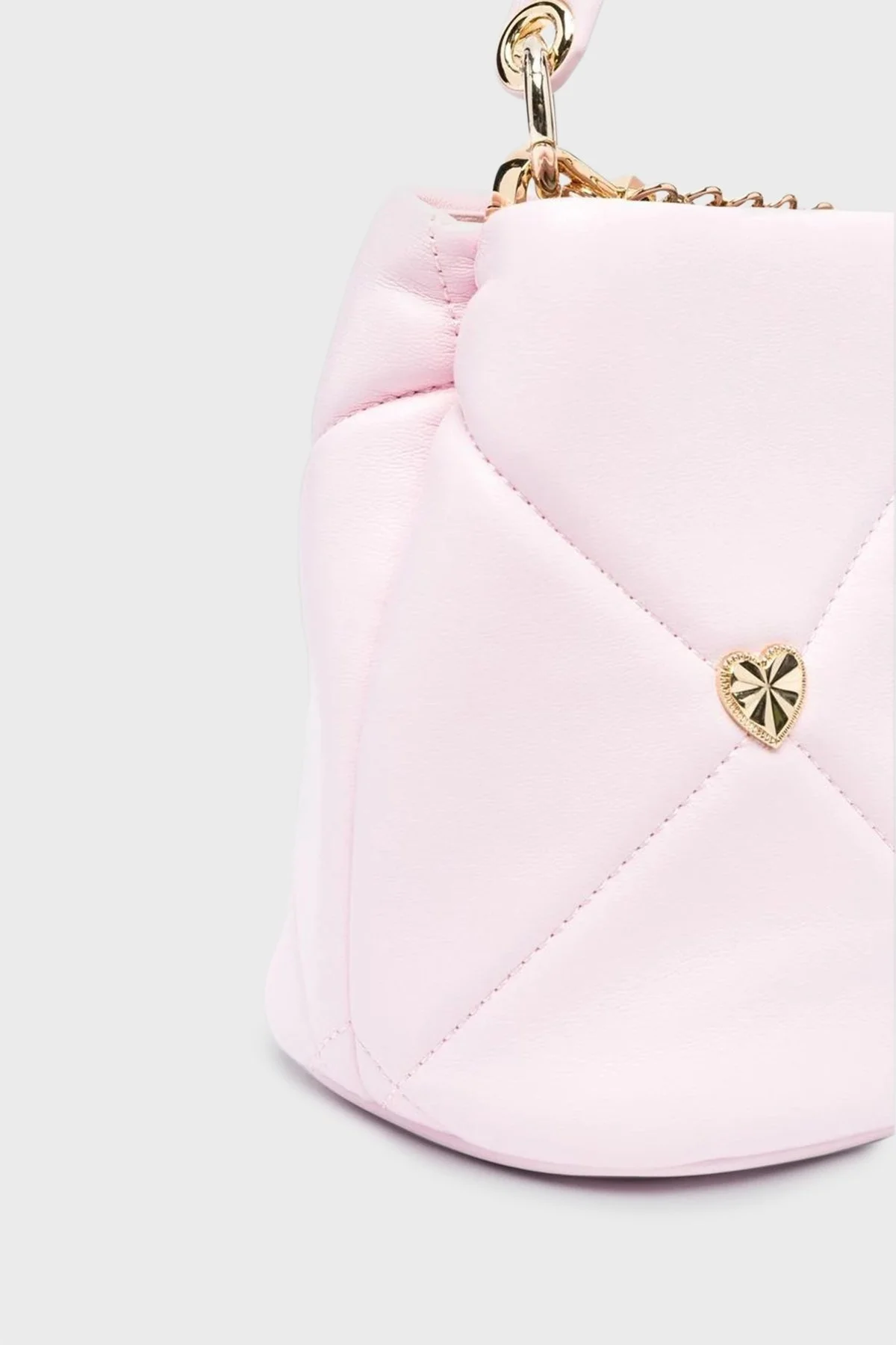 Love Moschino Logolu Zincir Askılı Bayan Çanta JC4082PP1GLZ0601 PEMBE - 4