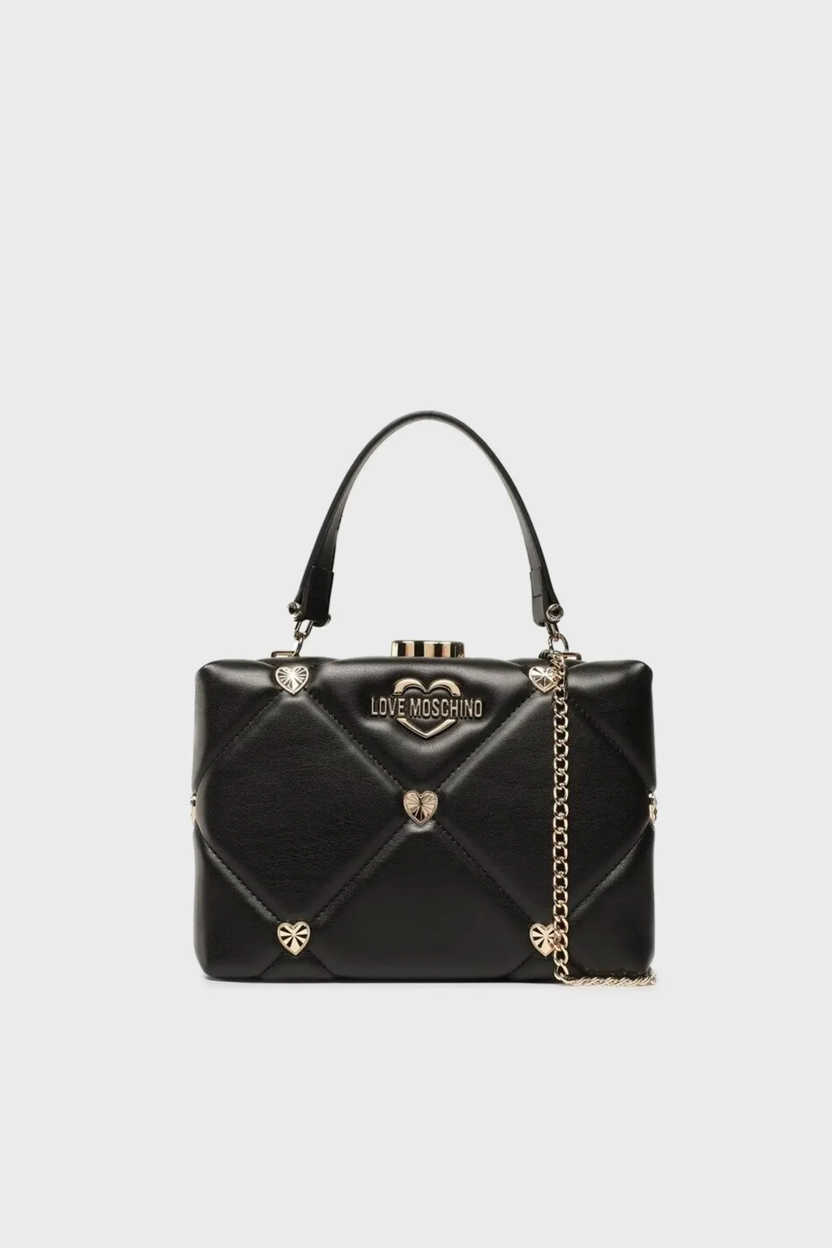 Love Moschino Logolu Zincir Askılı Bayan Çanta JC4087PP1GLZ0000 SİYAH - 1