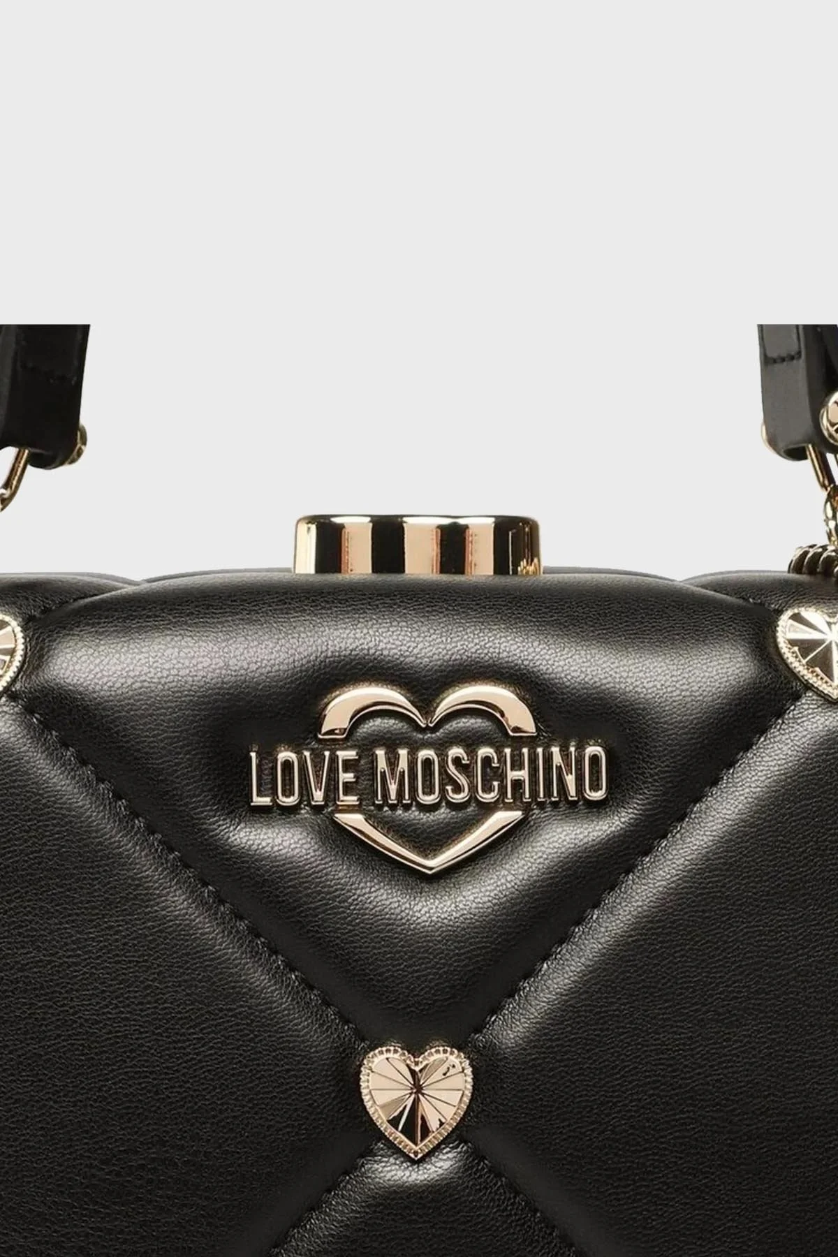 Love Moschino Logolu Zincir Askılı Bayan Çanta JC4087PP1GLZ0000 SİYAH - 2