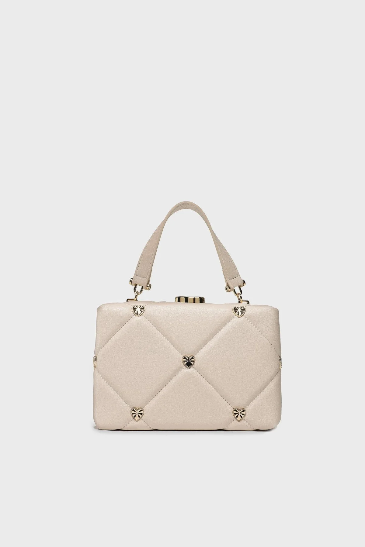 Love Moschino Logolu Zincir Askılı Bayan Çanta JC4087PP1GLZ0110 VİZON - 3