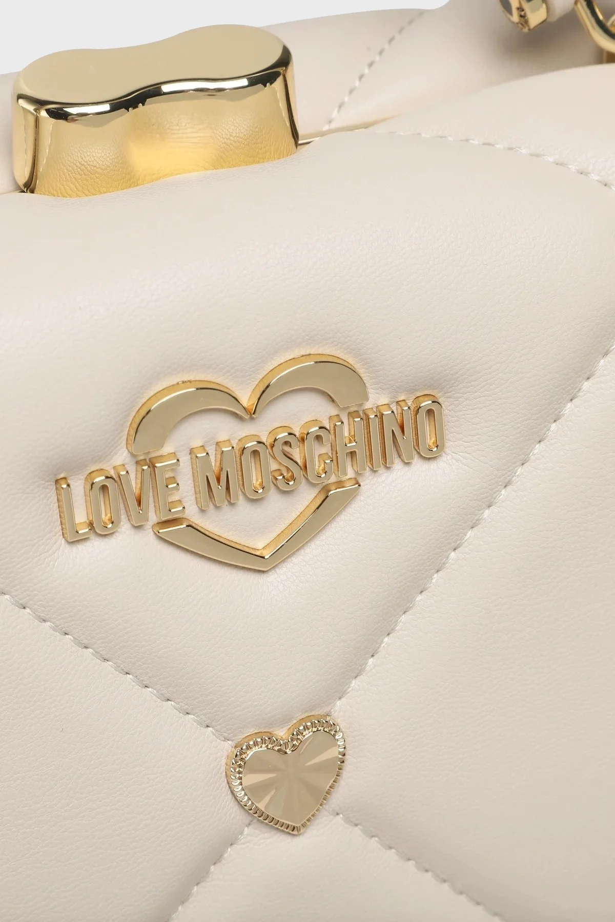 Love Moschino Logolu Zincir Askılı Bayan Çanta JC4087PP1GLZ0110 VİZON - 5
