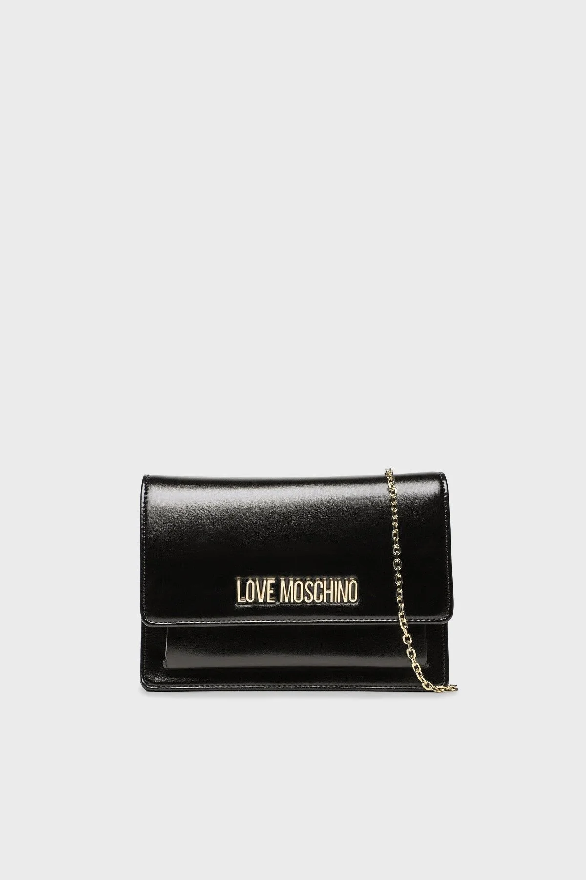 Love Moschino Logolu Zincir Askılı Bayan Çanta JC4095PP1GLL0000 SİYAH - 1