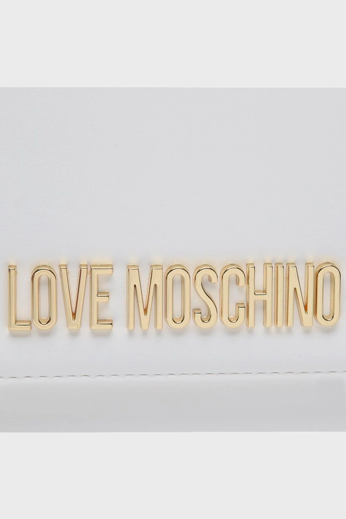 Love Moschino Logolu Zincir Askılı Bayan Çanta JC4095PP1GLL0120 BEYAZ - 2