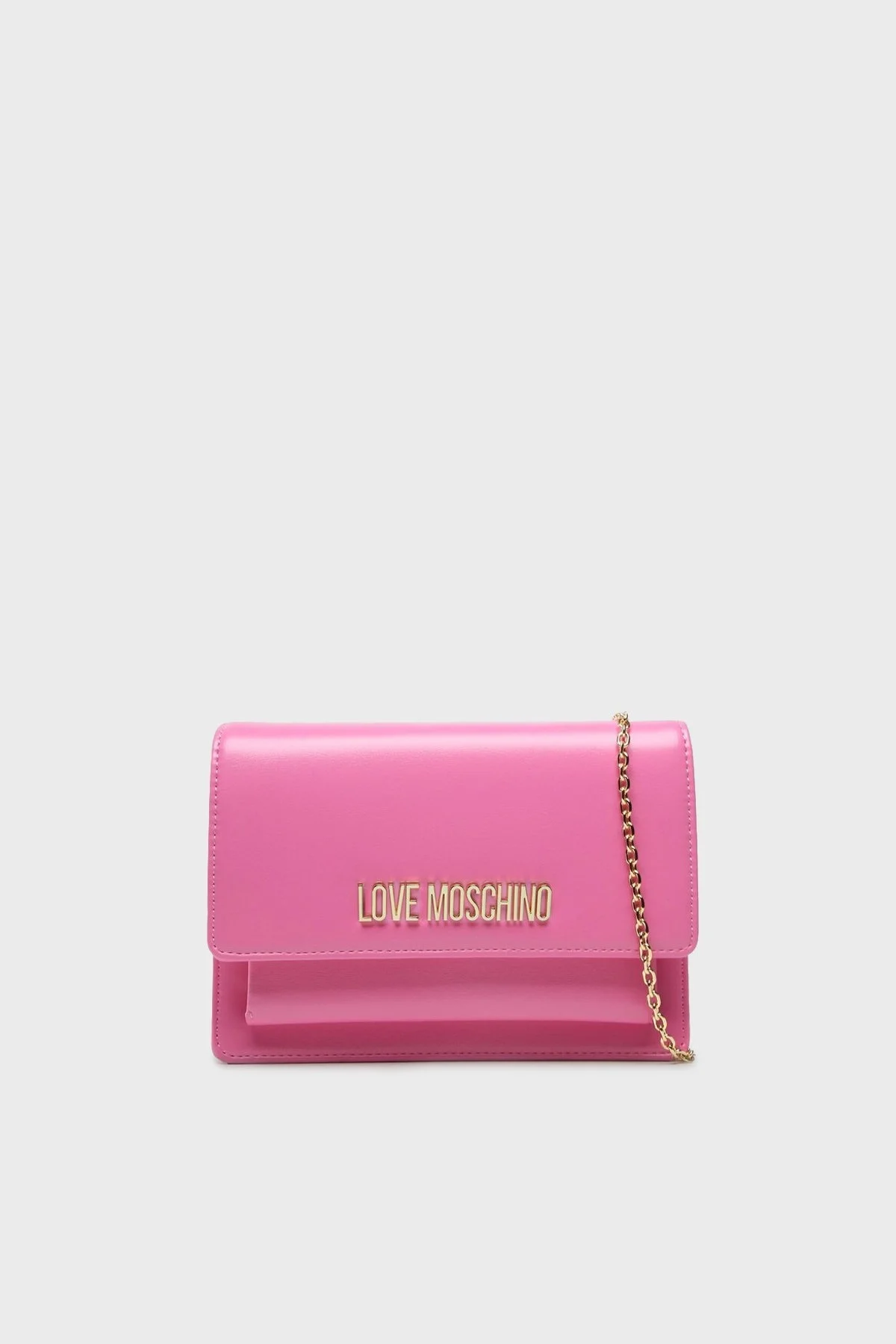 Love Moschino Logolu Zincir Askılı Bayan Çanta JC4095PP1GLL0630 PEMBE - 1