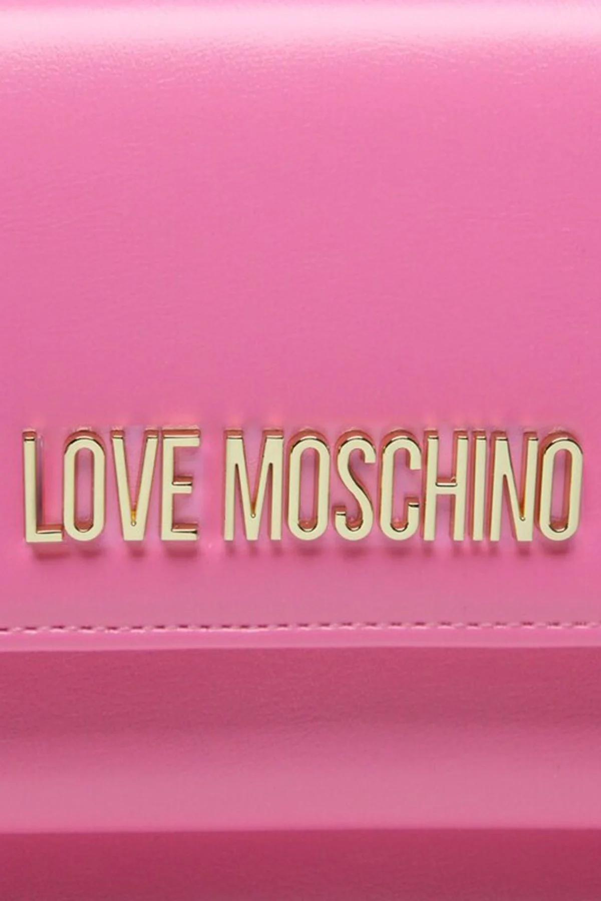 Love Moschino Logolu Zincir Askılı Bayan Çanta JC4095PP1GLL0630 PEMBE - 2