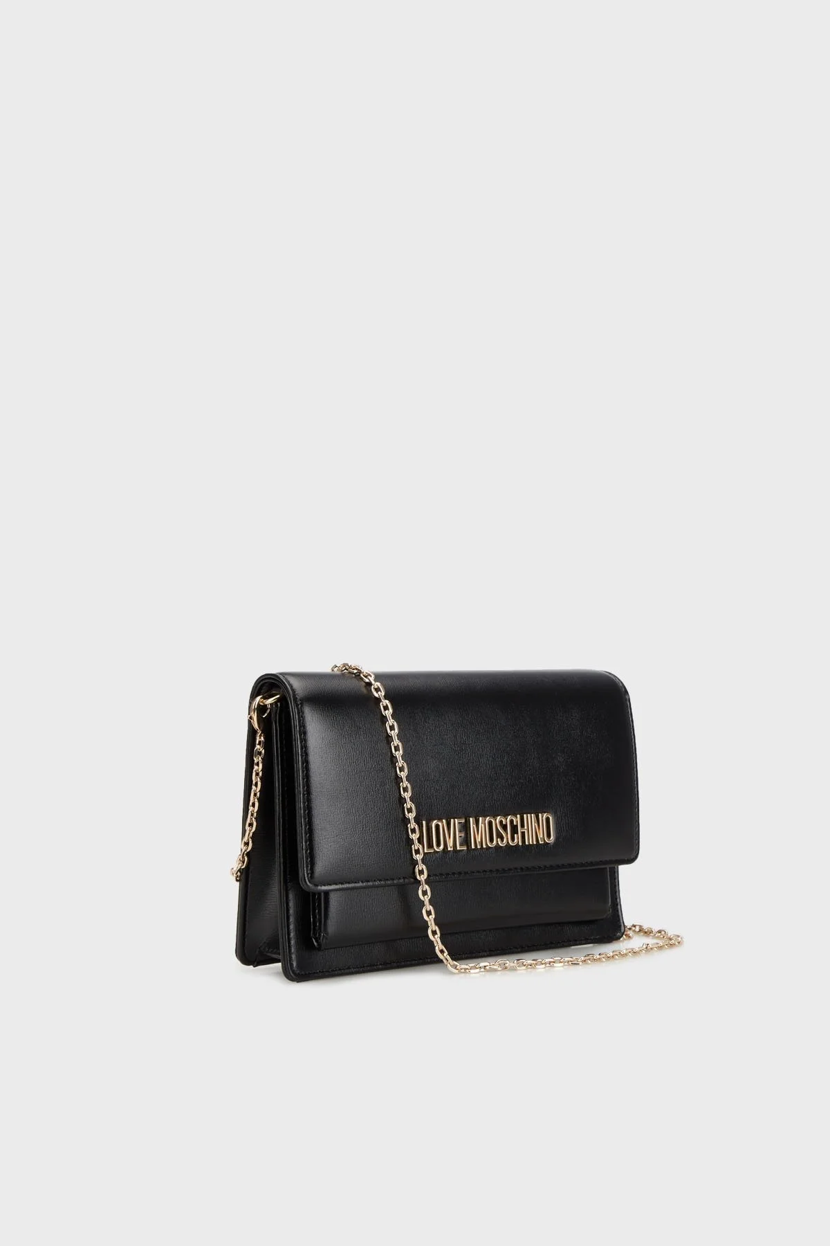 Love Moschino Logolu Zincir Askılı Bayan Çanta JC4095PP1ILL0000 SİYAH - 2
