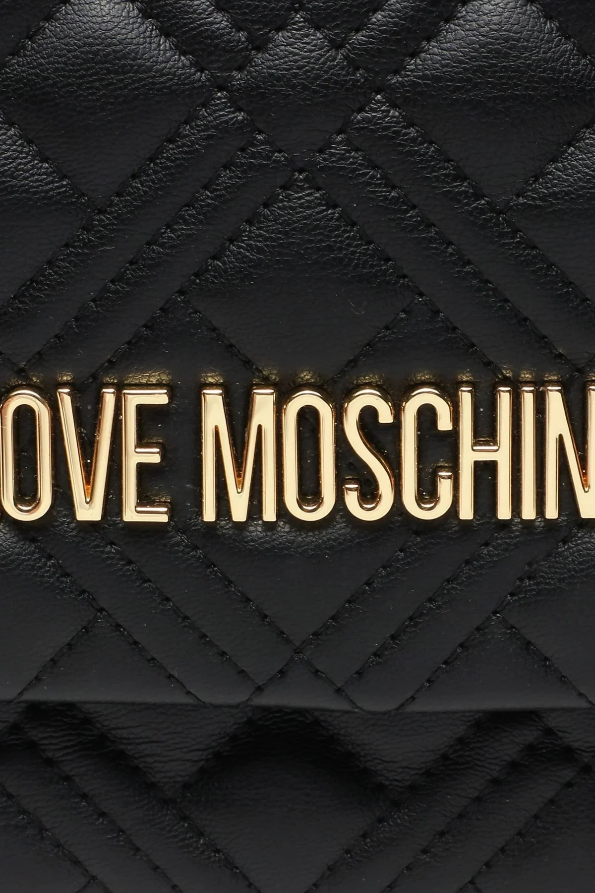 Love Moschino Logolu Zincir Askılı Bayan Çanta JC4097PP0HLA0000 SİYAH - 5