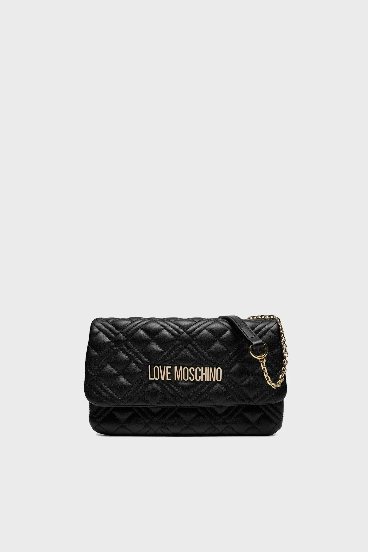 Love Moschino Logolu Zincir Askılı Bayan Çanta JC4097PP1ILA0000 SİYAH - 1