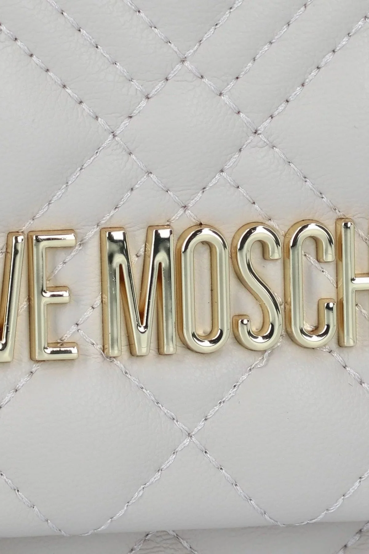Love Moschino Logolu Zincir Askılı Bayan Çanta JC4097PP1ILA0110 BEJ - 4