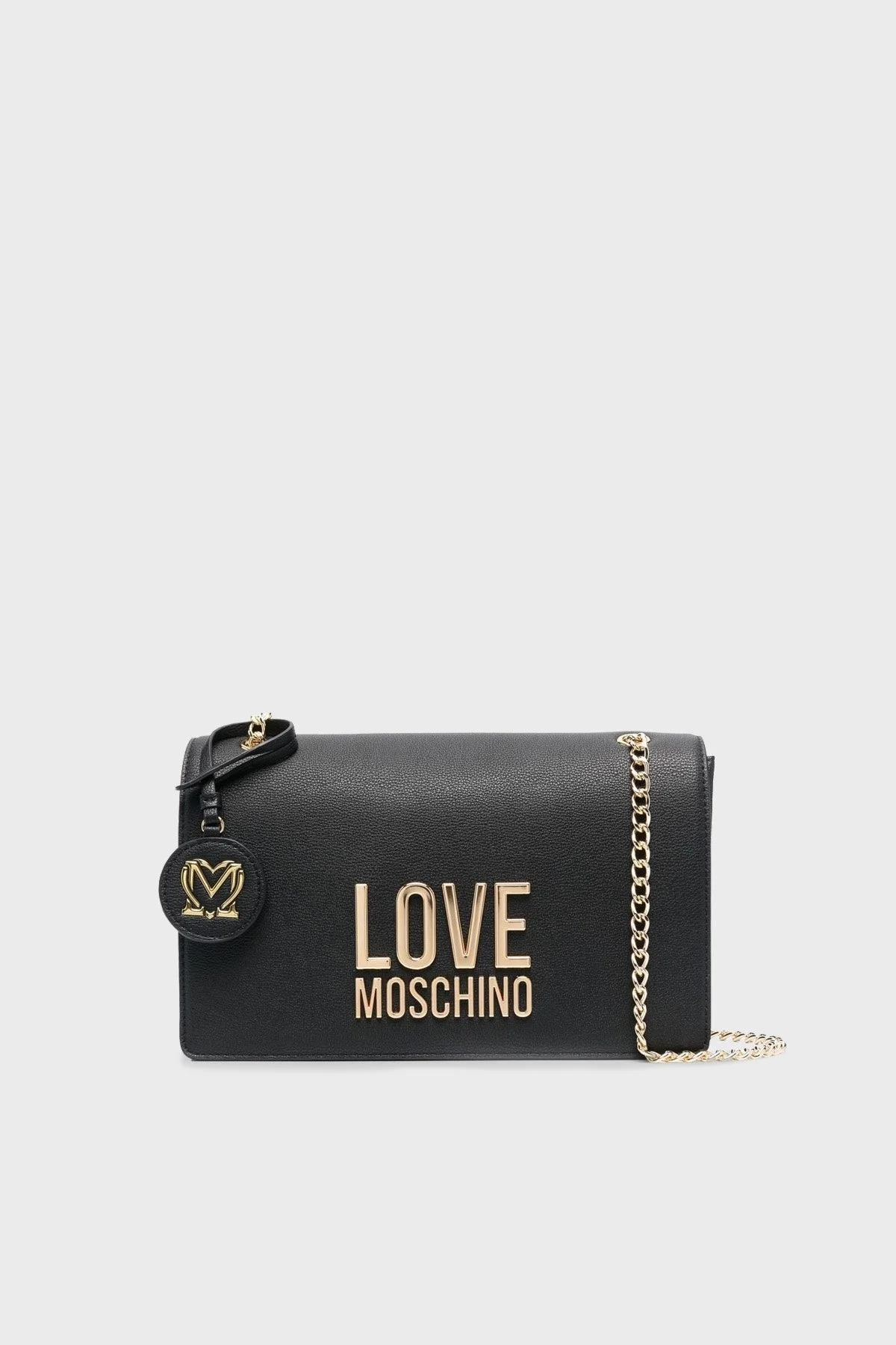 Love Moschino Logolu Zincir Askılı Bayan Çanta JC4099PP1GLI0000 SİYAH - 1