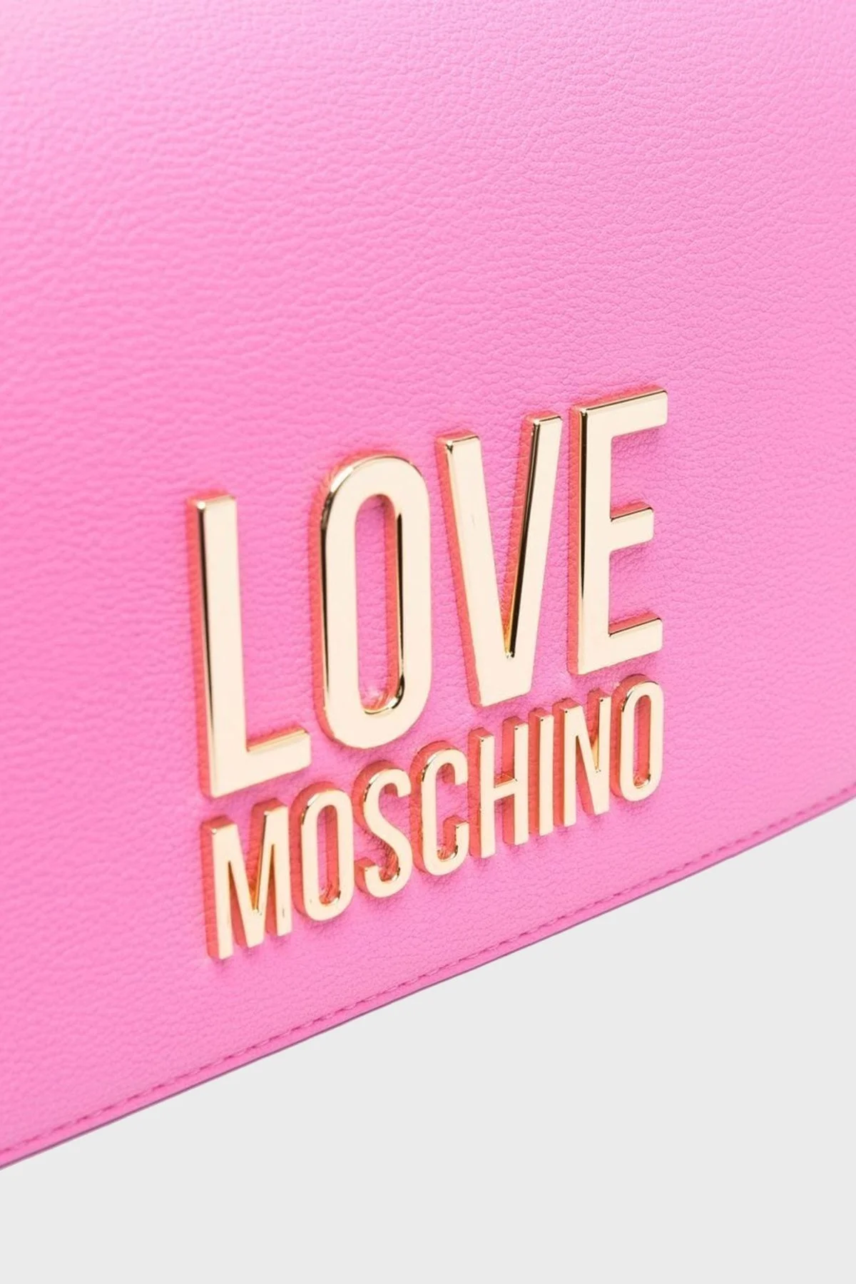 Love Moschino Logolu Zincir Askılı Bayan Çanta JC4099PP1GLI0630 PEMBE - 4