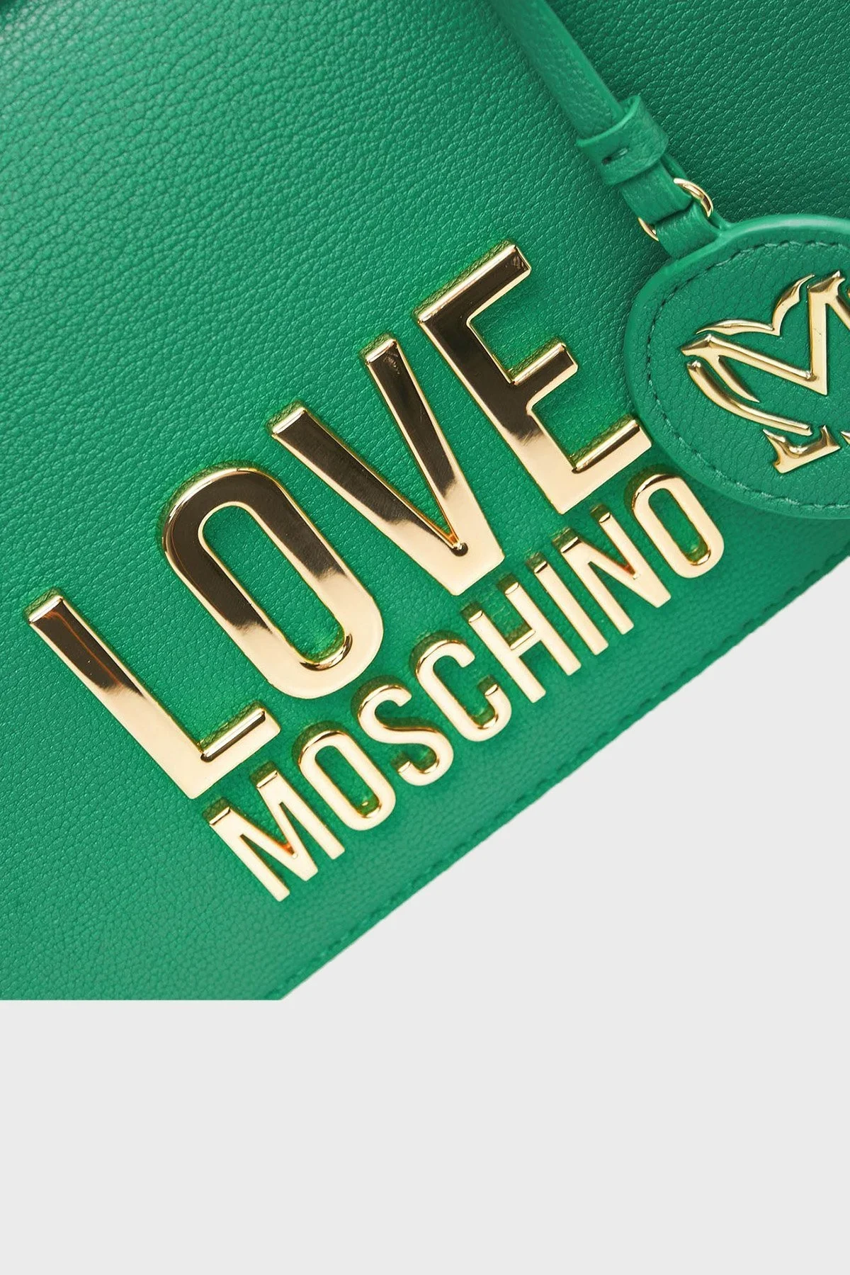 Love Moschino Logolu Zincir Askılı Bayan Çanta JC4099PP1GLI0801 YEŞİL - 5