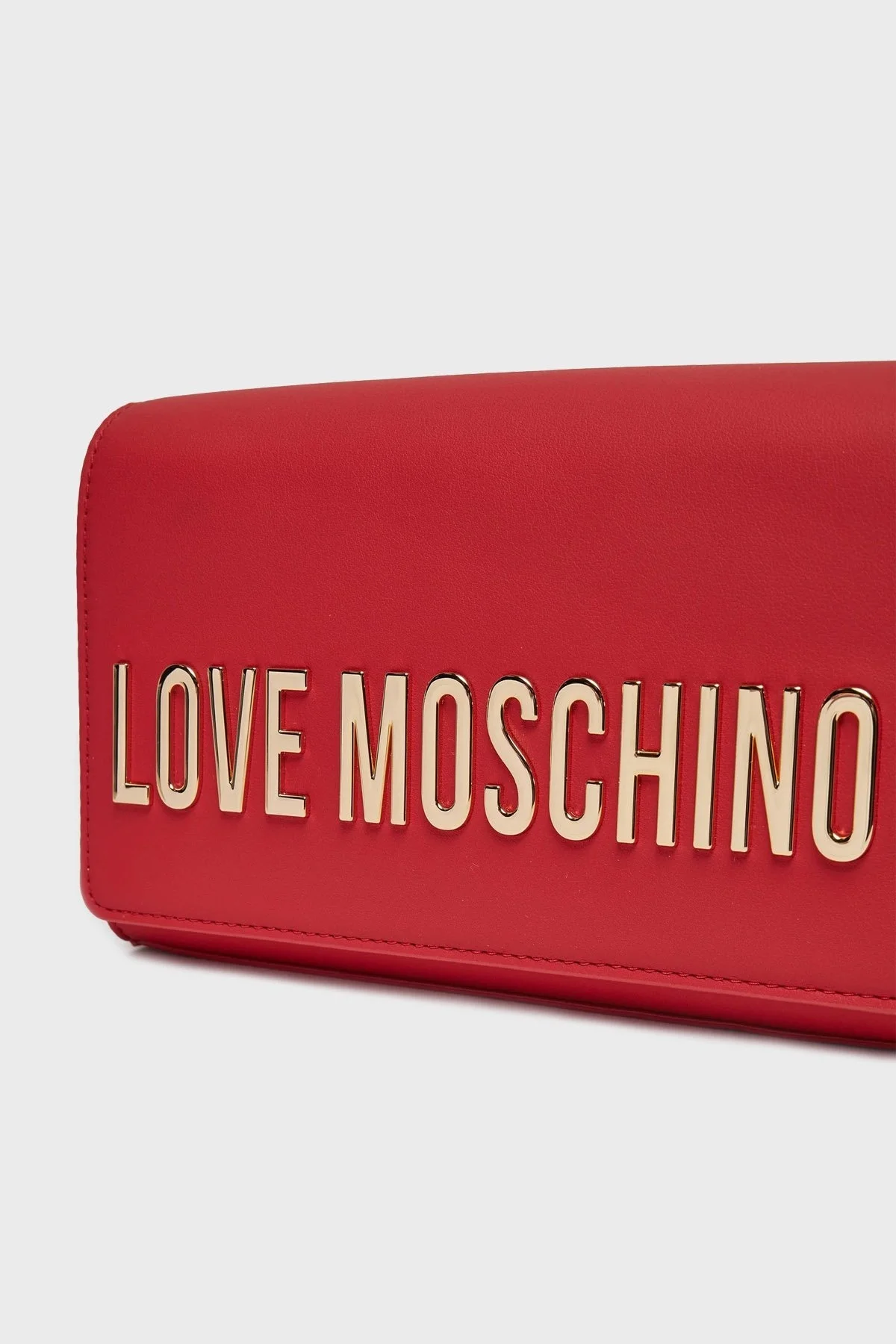 Love Moschino Logolu Zincir Askılı Bayan Çanta JC4103PP1LKD0500 KIRMIZI - 6