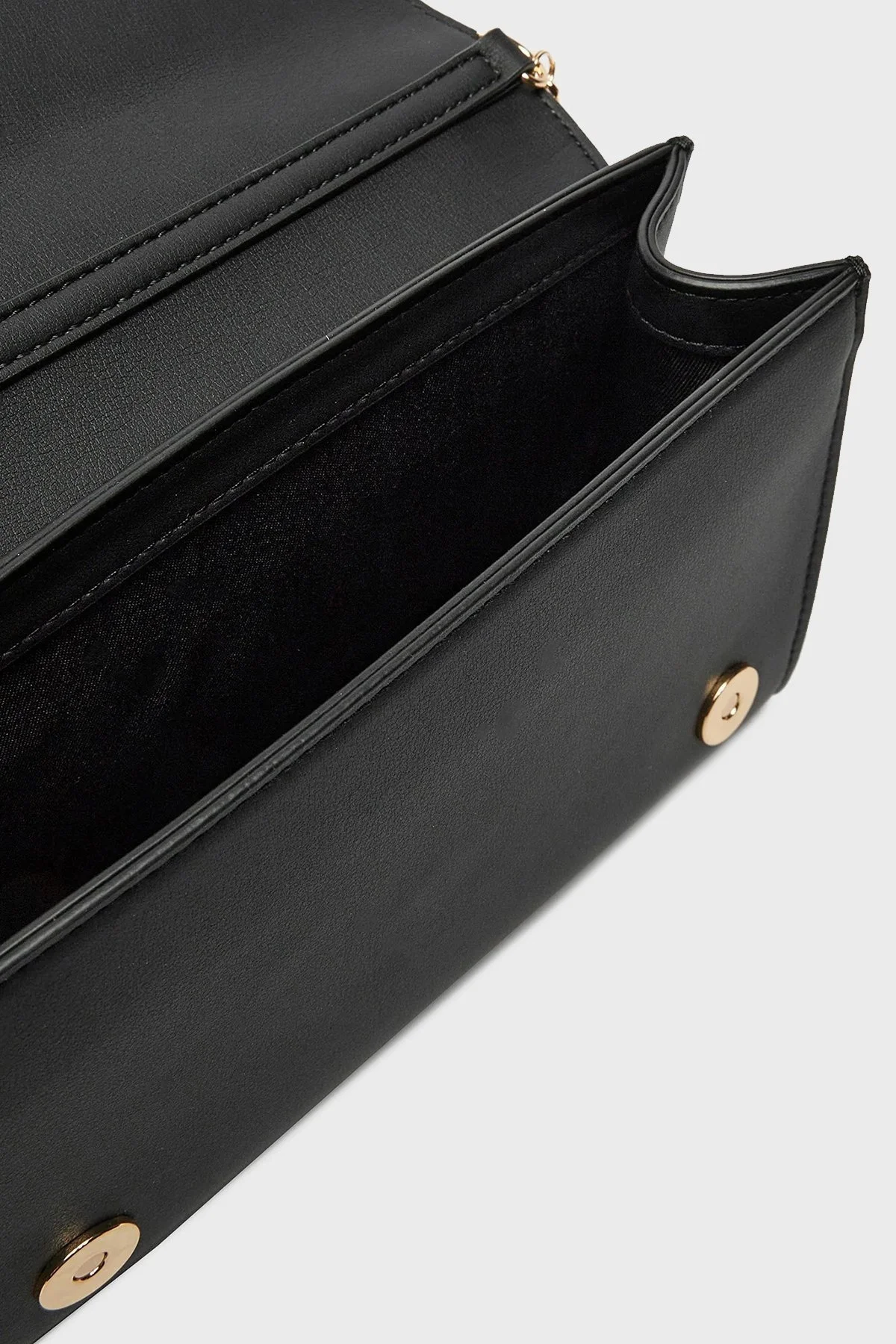 Love Moschino Logolu Zincir Askılı Bayan Çanta JC4103PP1MKD0000 SİYAH - 4