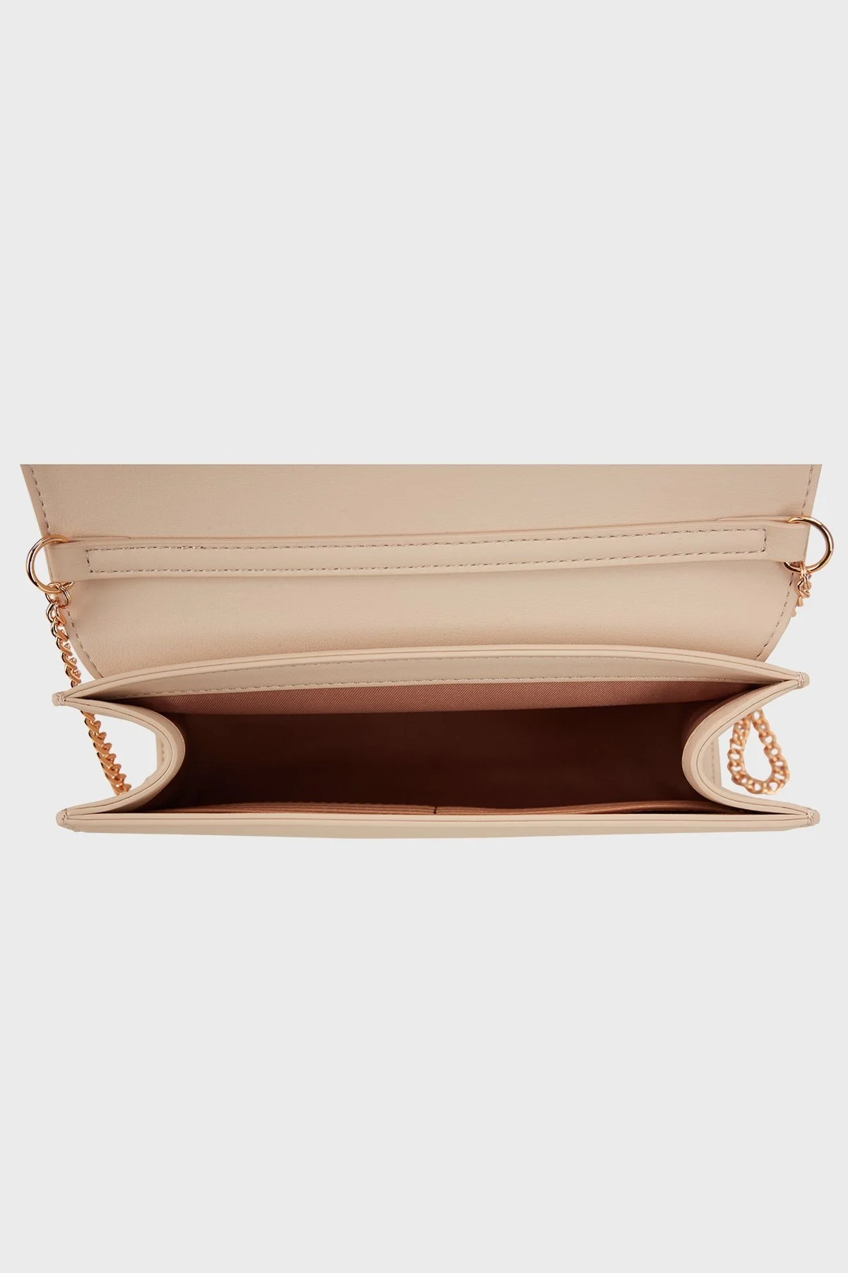 Love Moschino Logolu Zincir Askılı Bayan Çanta JC4103PP1MKD0110 KREM - 3