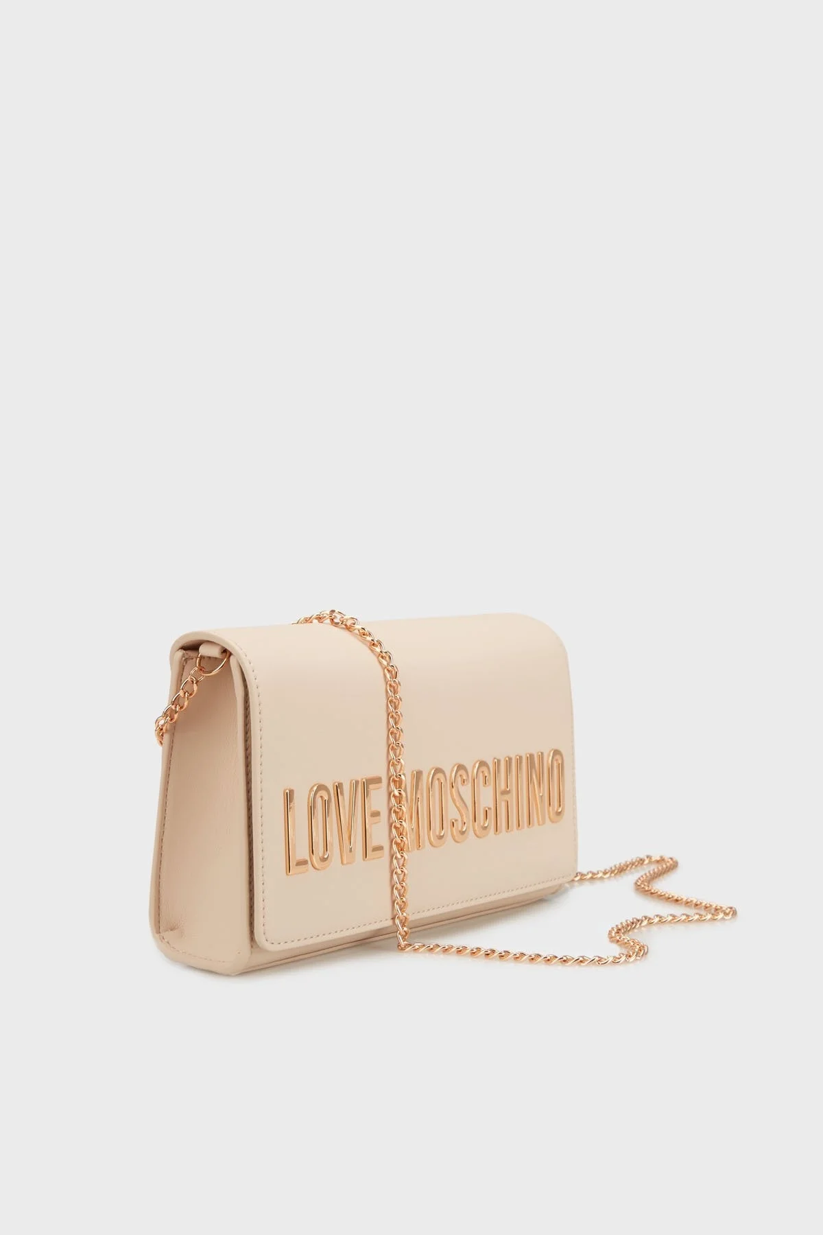 Love Moschino Logolu Zincir Askılı Bayan Çanta JC4103PP1MKD0110 KREM - 4