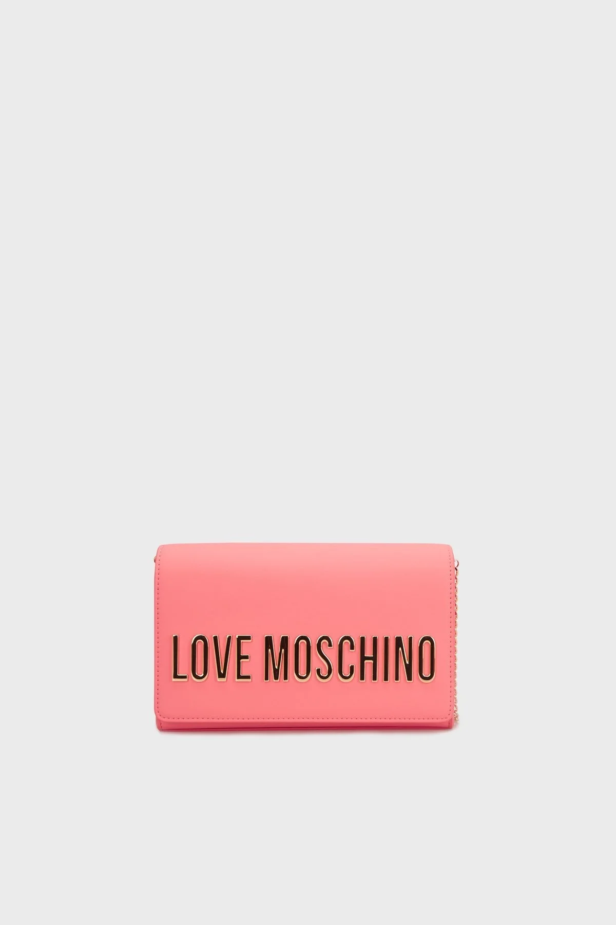 Love Moschino Logolu Zincir Askılı Bayan Çanta JC4103PP1MKD0464 PEMBE - 5