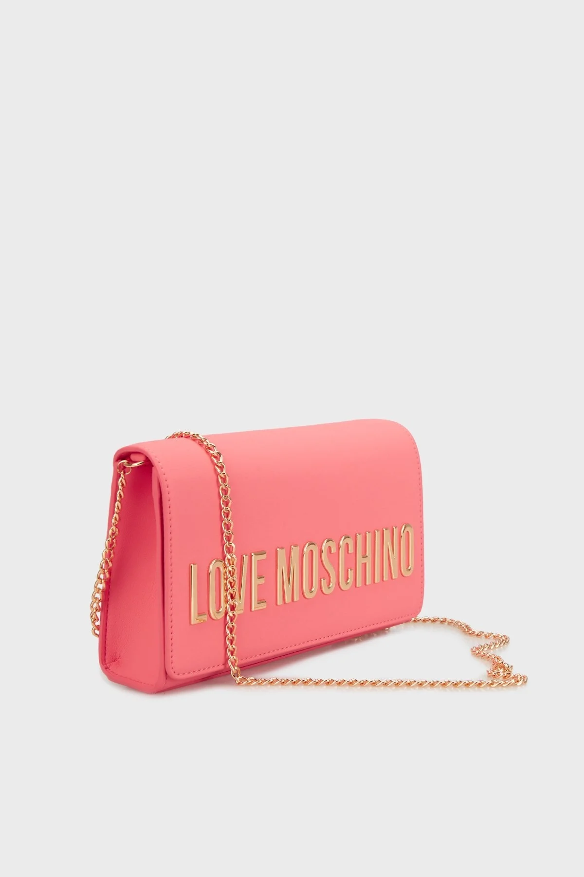Love Moschino Logolu Zincir Askılı Bayan Çanta JC4103PP1MKD0464 PEMBE - 7